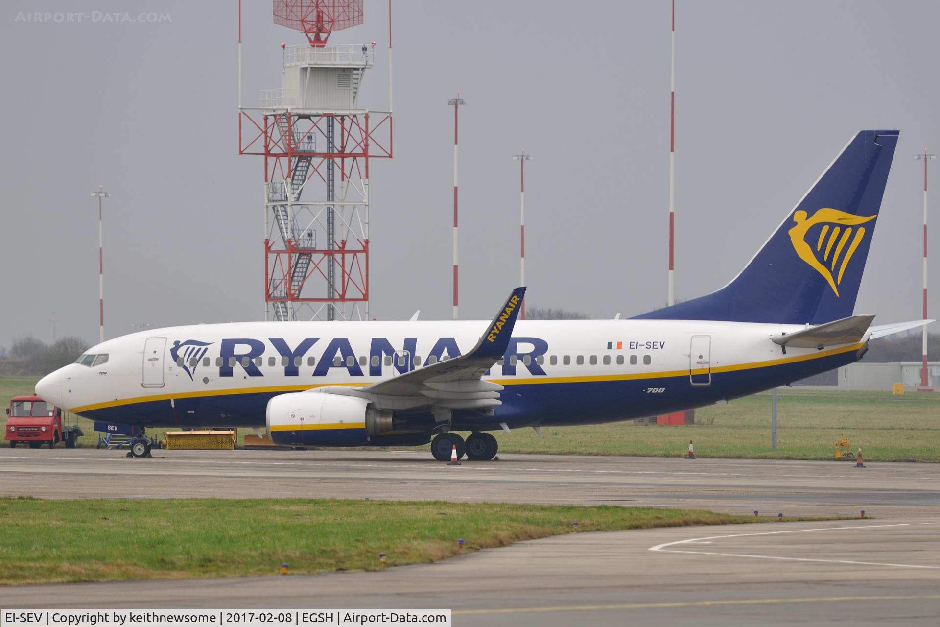 EI-SEV, 1999 Boeing 737-73S C/N 29078, NCFC transport.