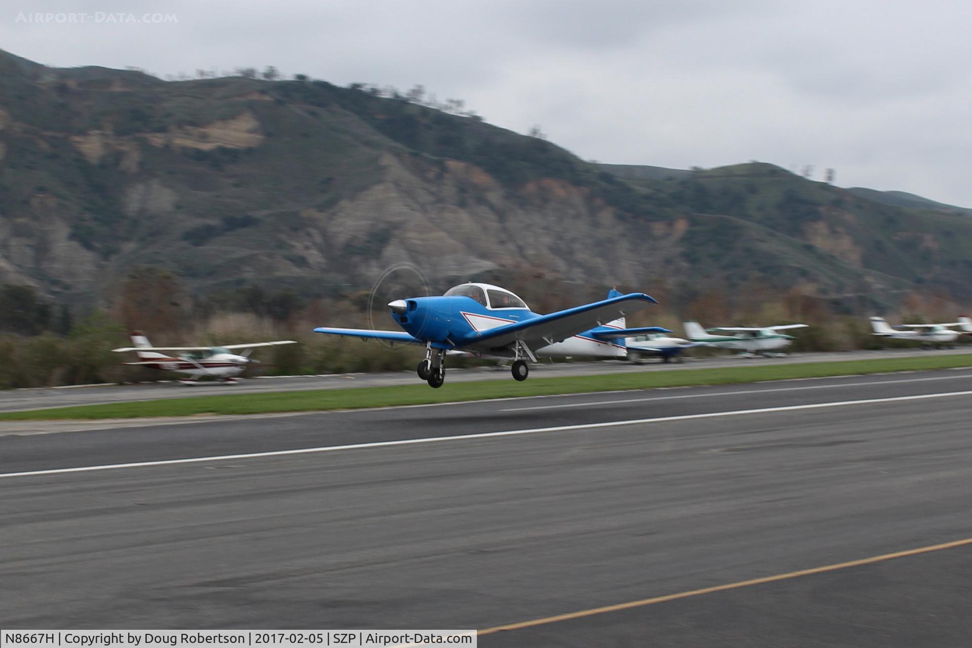 N8667H, 1947 North American Navion C/N NAV-4-667, 1947 North American NAVION, Continental IO-520 285 Hp upgrade, Young Eagles flight, landing Rwy 04