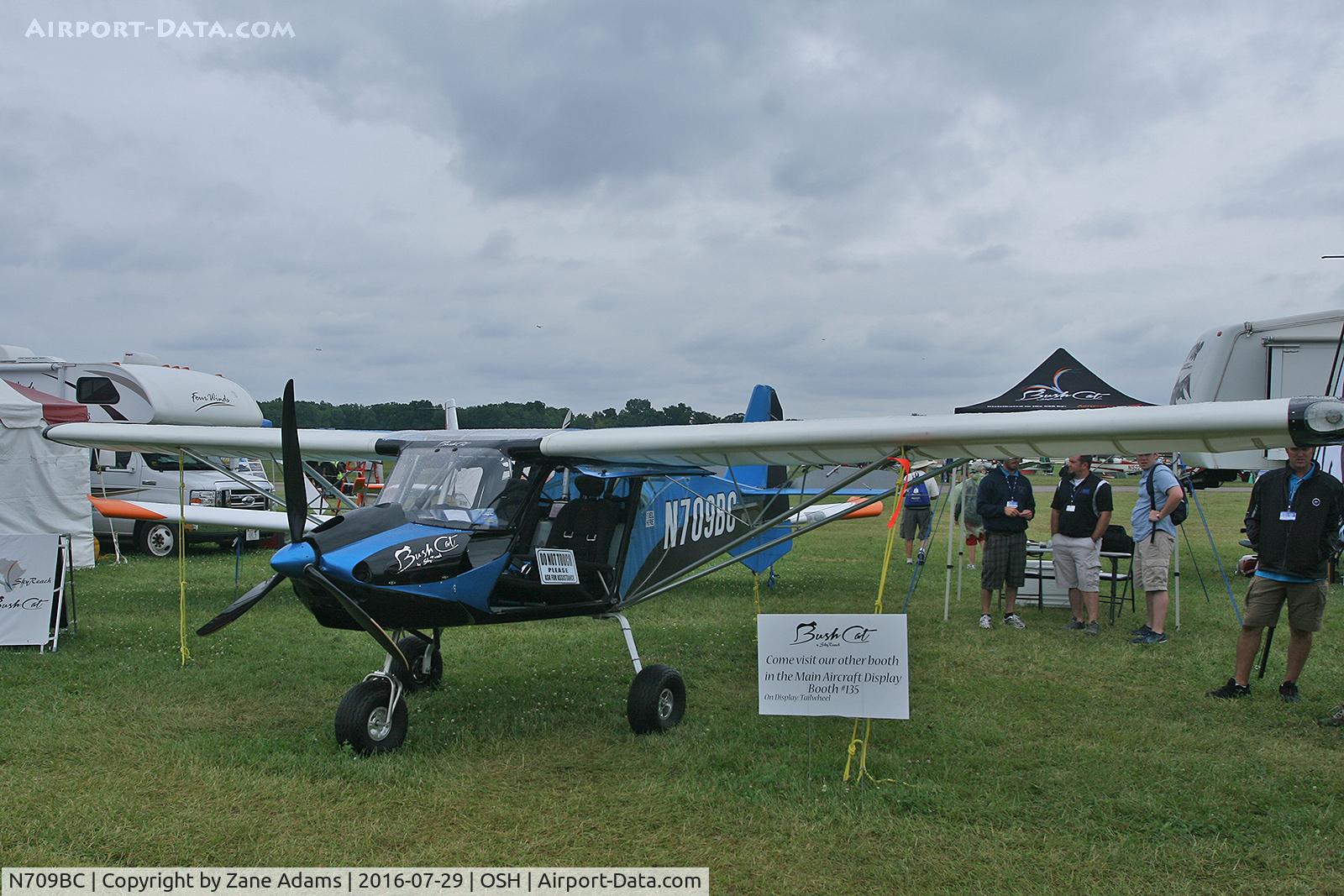 N709BC, 2015 Rainbow Skyreach BushCat C/N CH134B, At the 2016 EAA AirVenture - Oshkosh, Wisconsin
