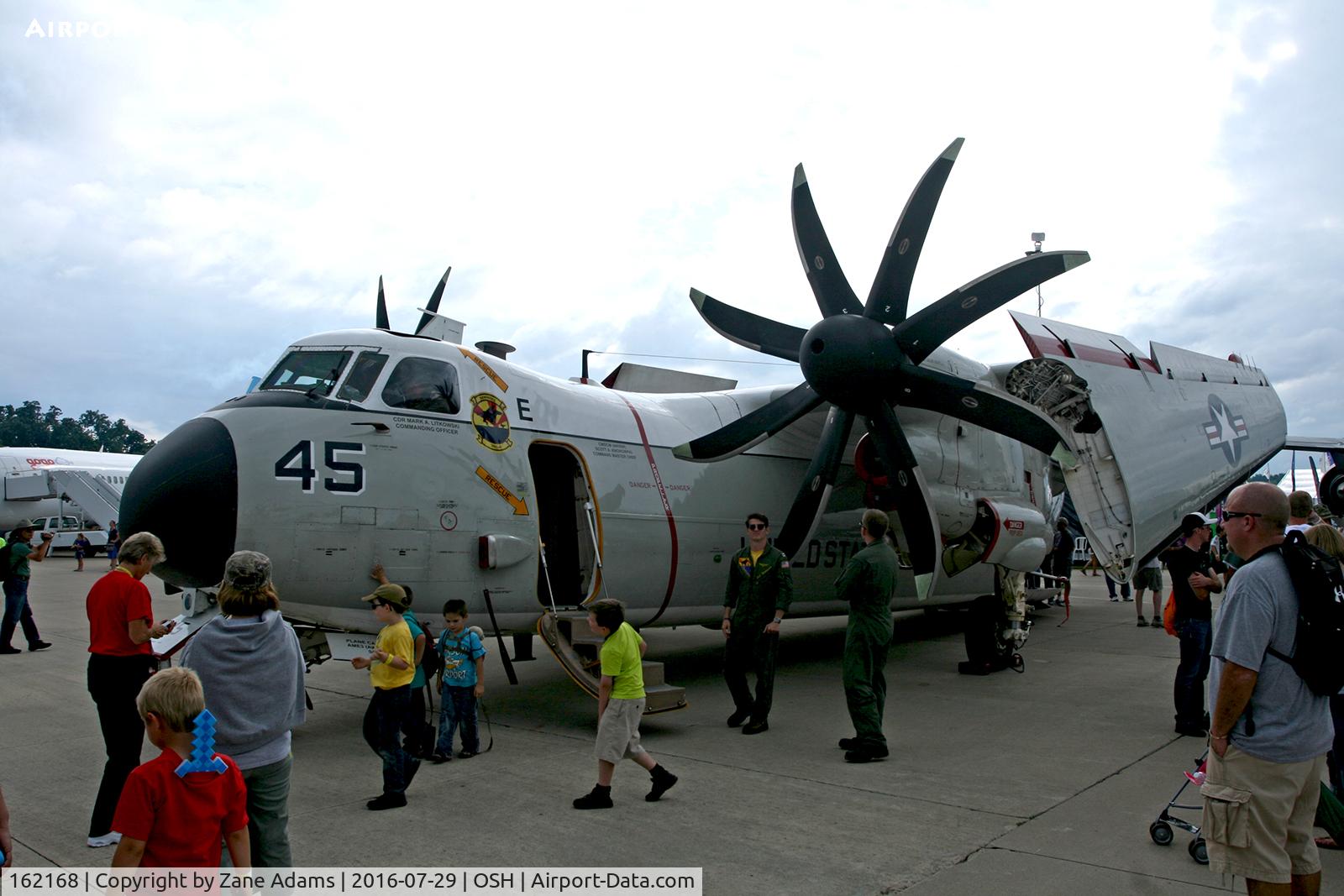 162168, Grumman C-2A Greyhound Greyhound C/N 48, At the 2016 EAA AirVenture - Oshkosh, Wisconsin