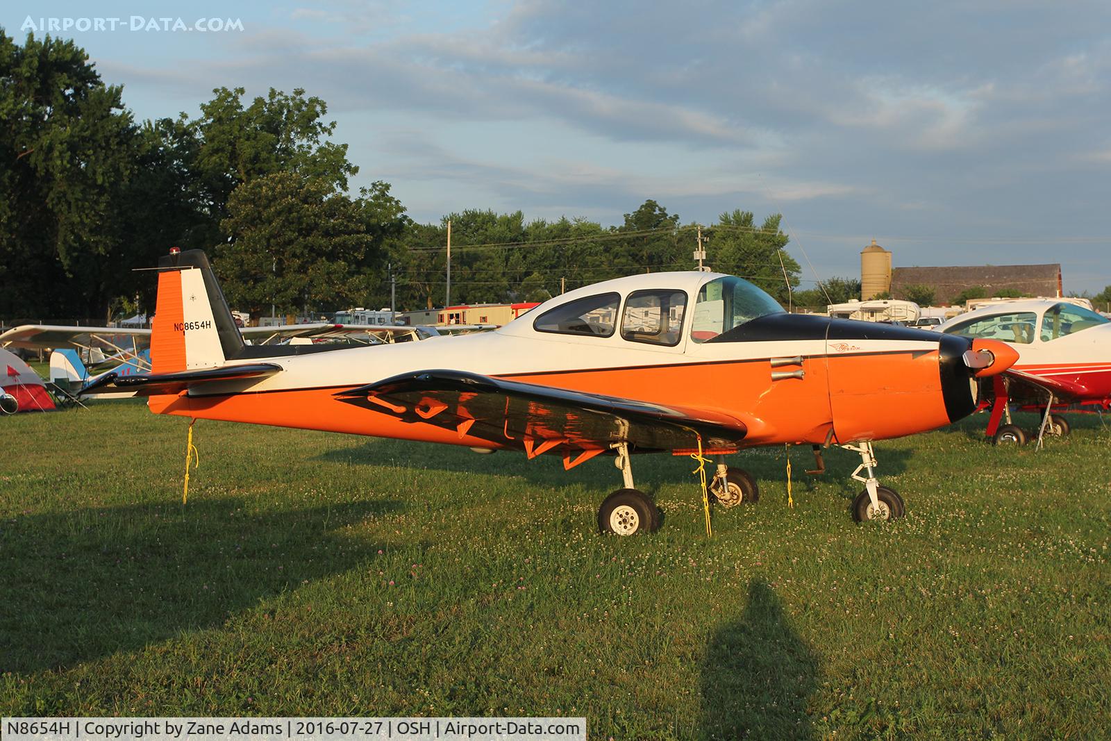 N8654H, 1947 North American Navion (NA-145) C/N NAV-4-654, At the 2016 EAA AirVenture - Oshkosh, Wisconsin
