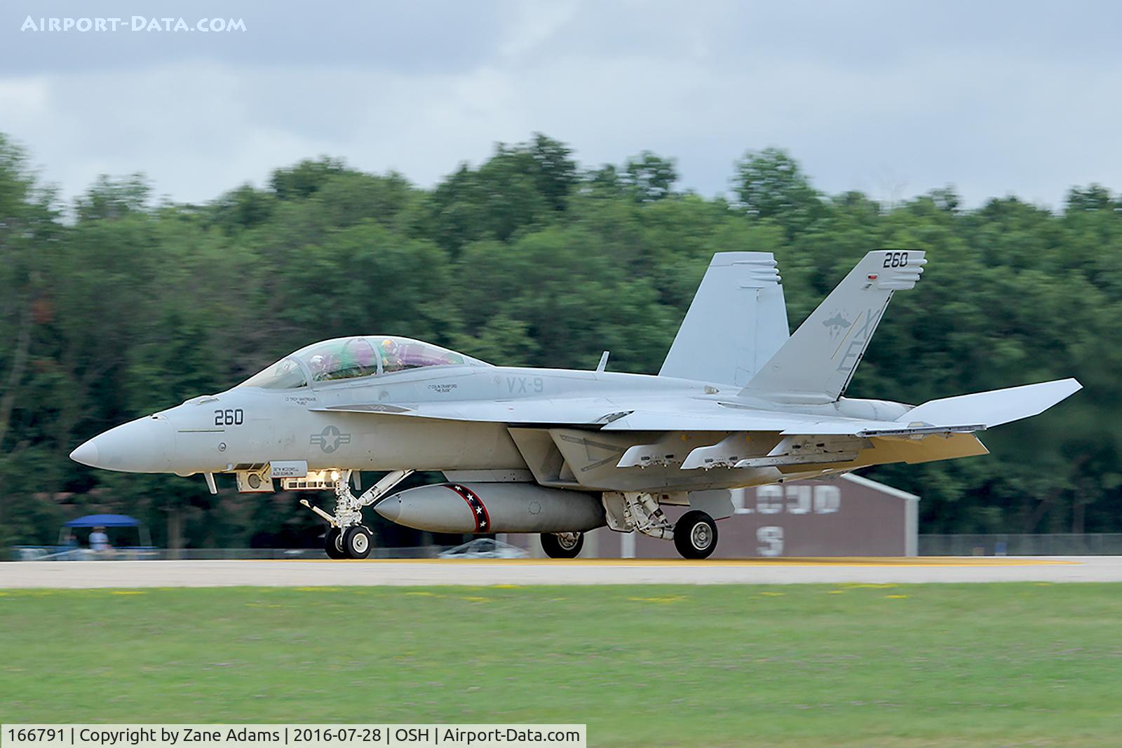 166791, Boeing F/A-18F Super Hornet C/N F164, At the 2016 EAA AirVenture - Oshkosh, Wisconsin