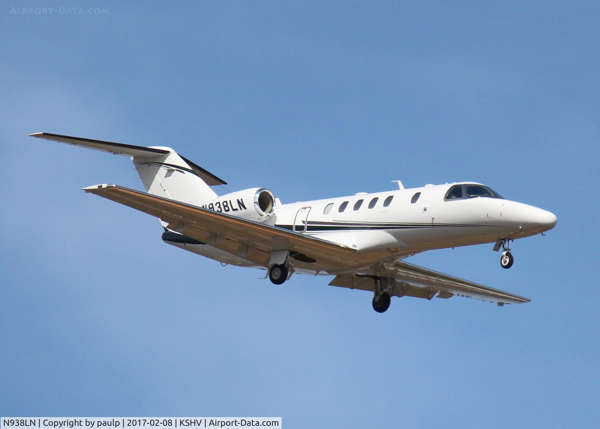 N938LN, 2014 Cessna 525C CitationJet CJ4 C/N 525C-0150, At Shreveport Regional.