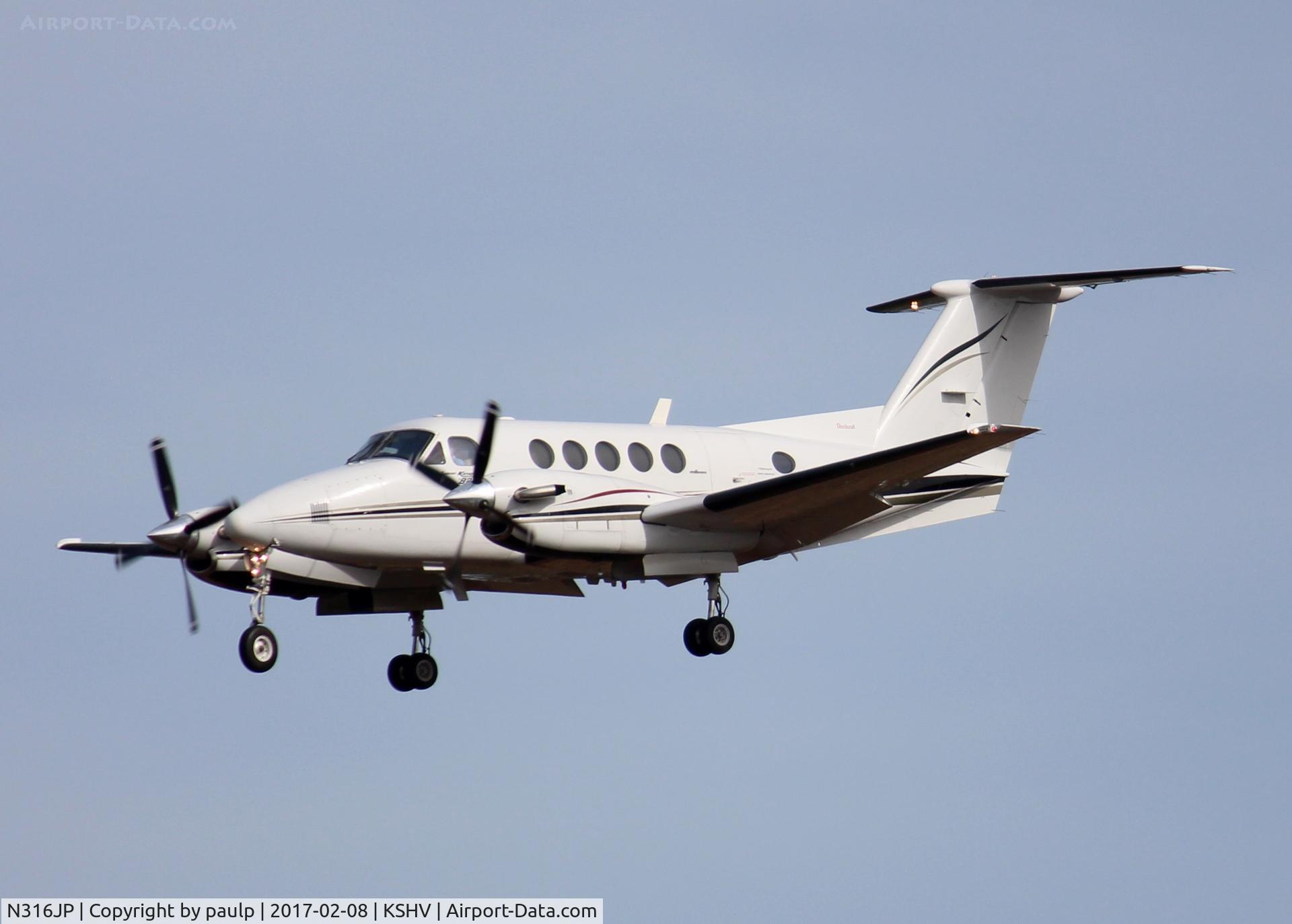 N316JP, 1981 Beech B200 King Air C/N BB-923, At Shreveport Regional.