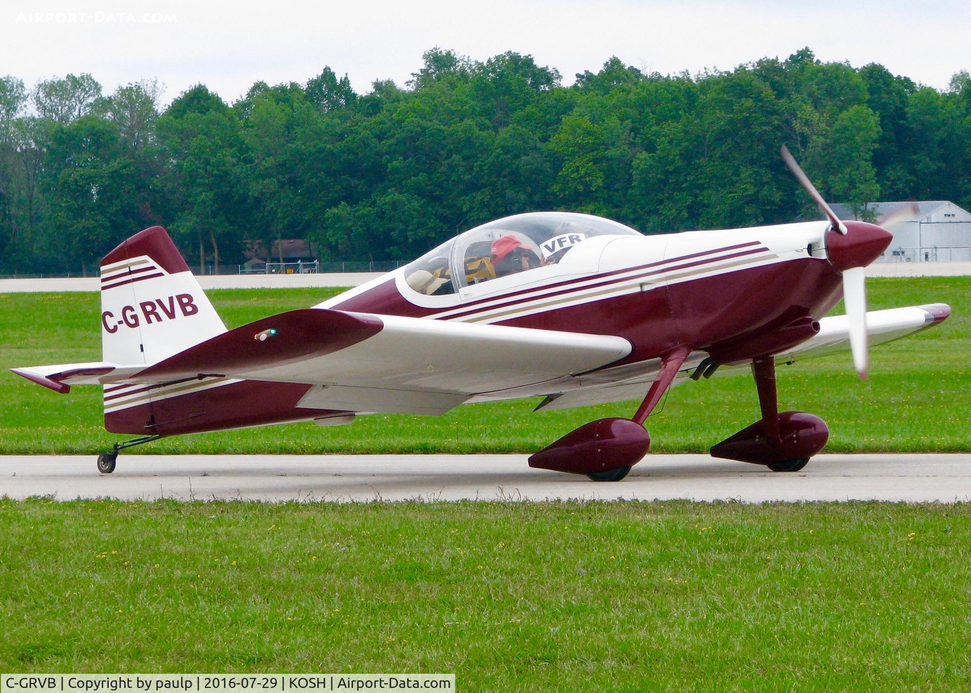 C-GRVB, 1999 Vans RV-6 C/N 21189, At Oshkosh.