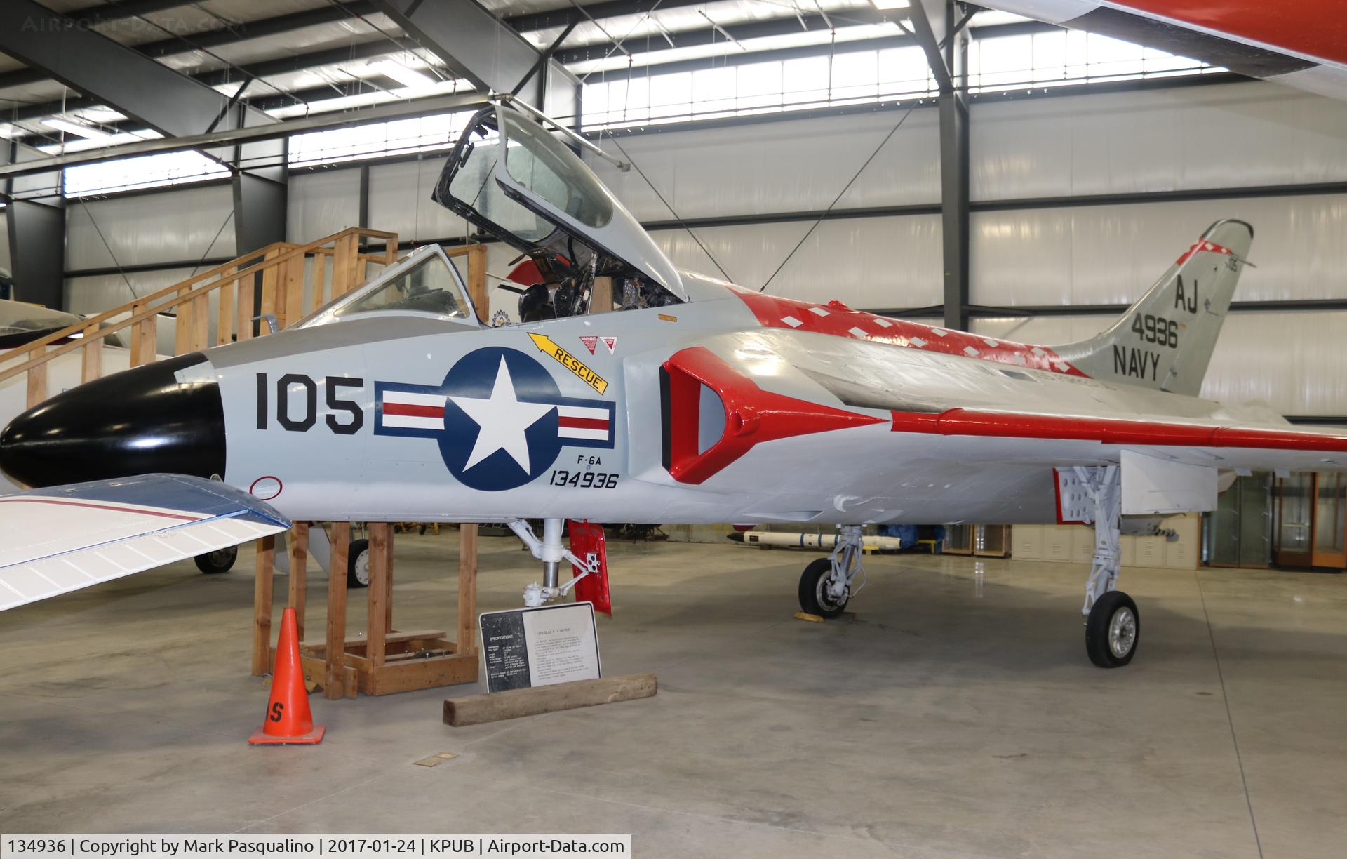 134936, Douglas F-6A Skyray C/N 10530, Douglas F-6A