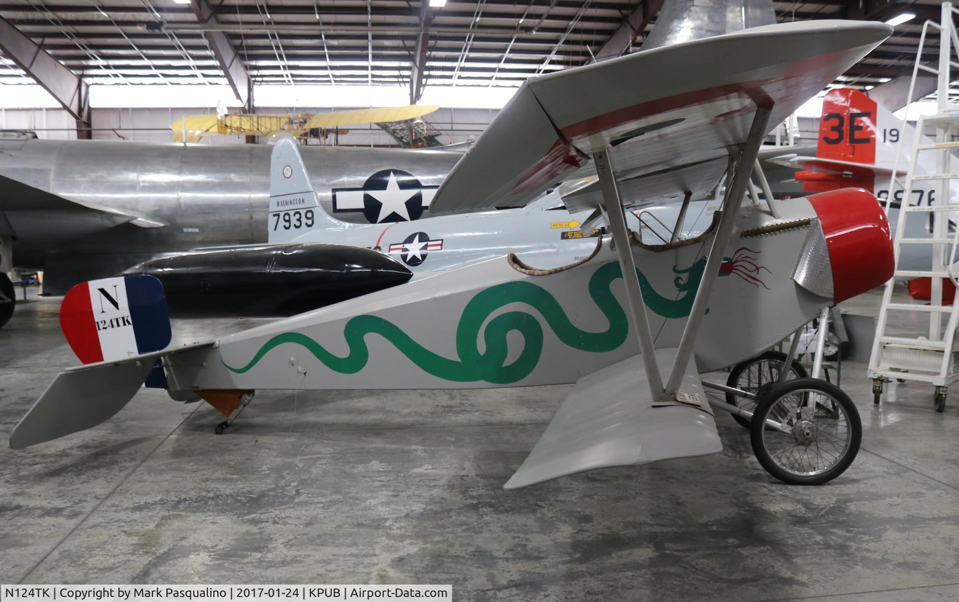 N124TK, 2002 Nieuport 12 Replica C/N 084, Nieuport 12 Replica