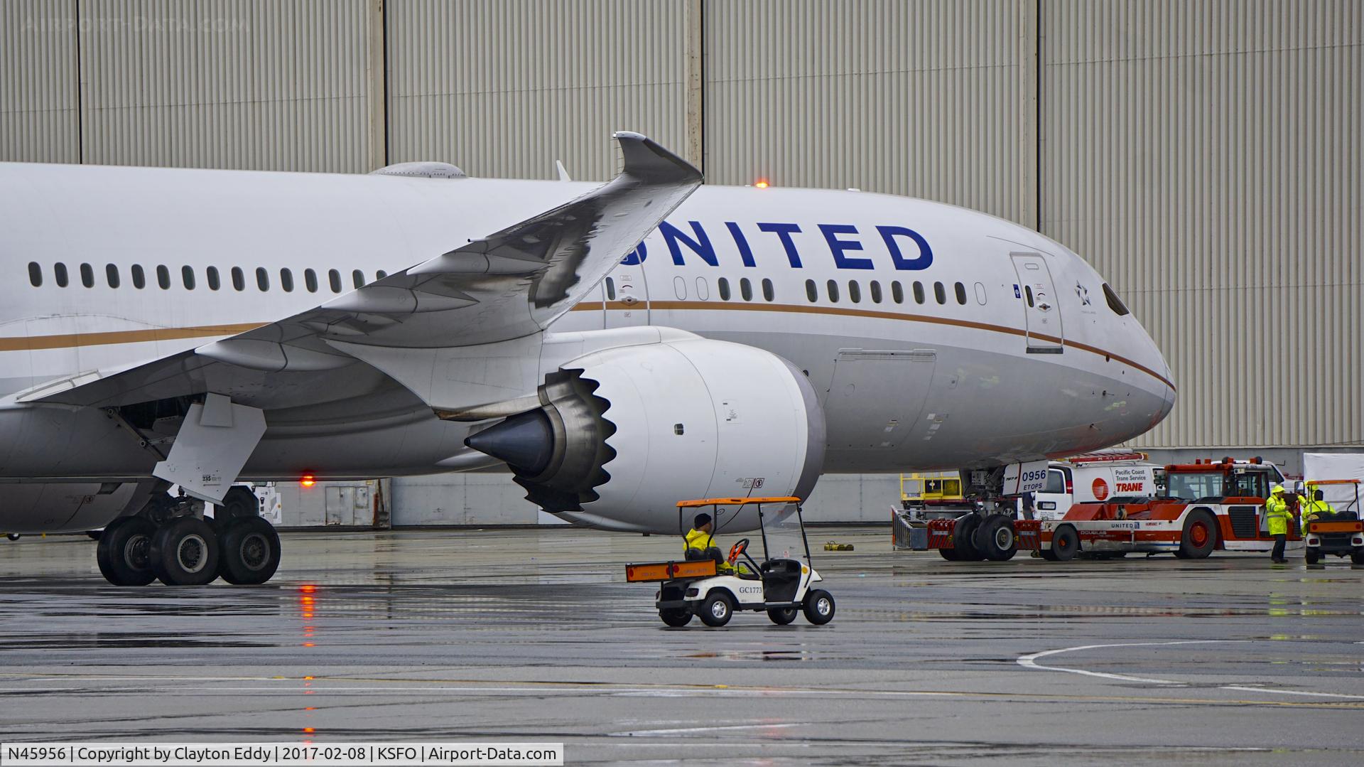 N45956, 2015 Boeing 787-9 Dreamliner C/N 40918, SFO 2017