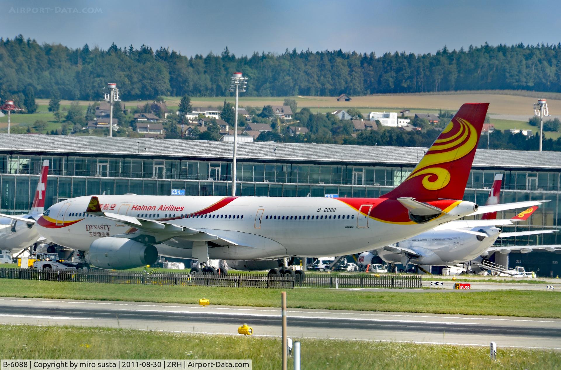 B-6088, 2008 Airbus A330-243 C/N 906, Hainan Airlines