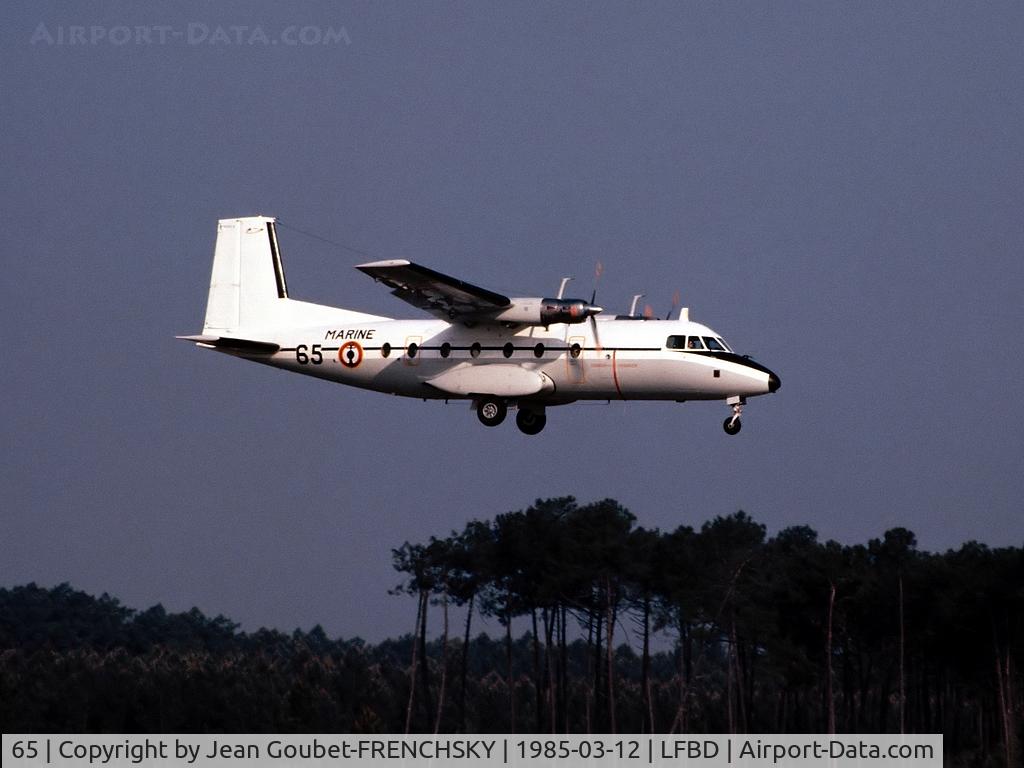 65, Aerospatiale N-262D-51 Fregate C/N 95, Marine 