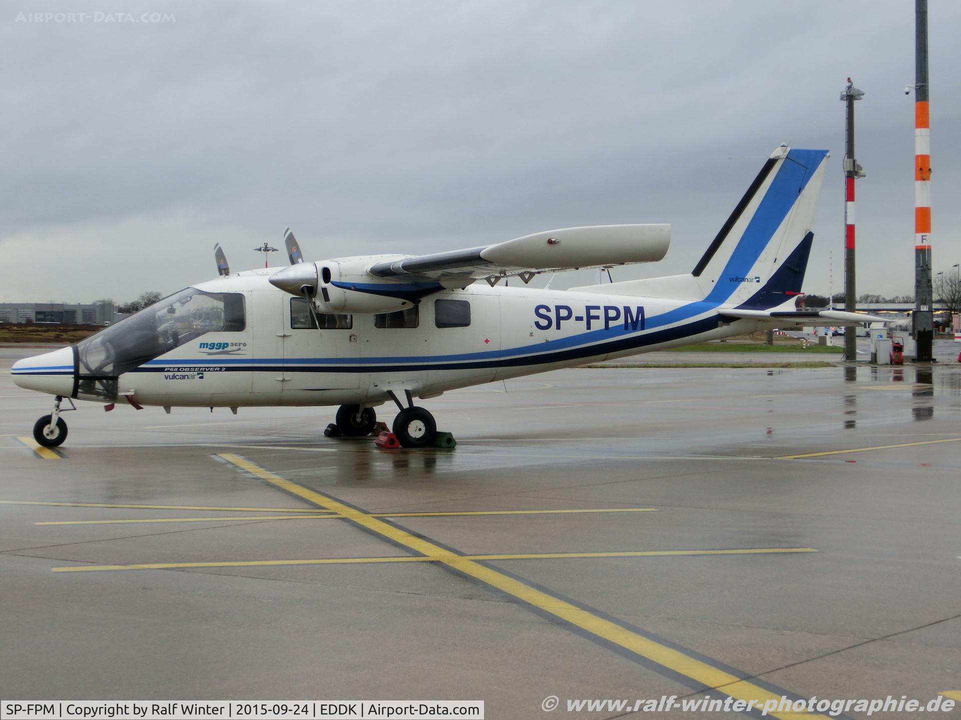 SP-FPM, 2002 Vulcanair P-68 Observer 2 C/N 420-20/OB2, Vulcanair P-68 Observer 2 - MGGP Aero - SP-FPM - 24.09.2015 - CGN