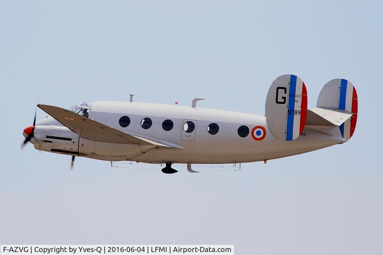 F-AZVG, Dassault MD-312 Flamant C/N 189, Dassault MD-312 Flamant, On display, Istres-Le Tubé Air Base 125 (LFMI-QIE) open day 2016