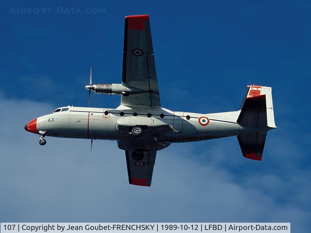 107, 1975 Aerospatiale N-262D-51 Fregate C/N 107, ET65 