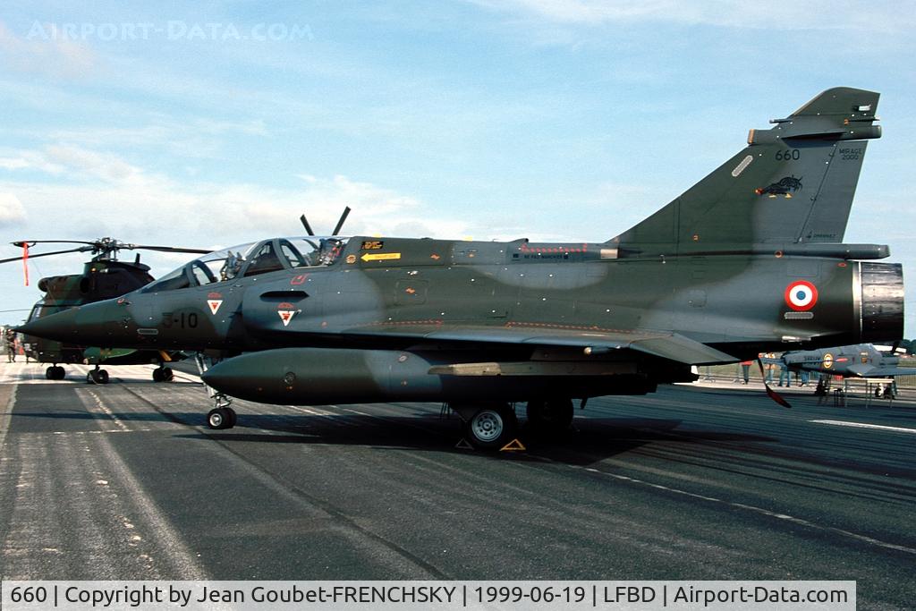 660, Dassault Mirage 2000D C/N 534, Mirage 2000 D 3-IO - c/n 660 - squadron EC 1/3 Navarre - now stored EAA 601