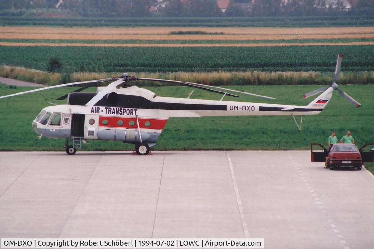 OM-DXO, Mil Mi-8T C/N 10825, Air Transport Europe OM-DXO @ LOWG