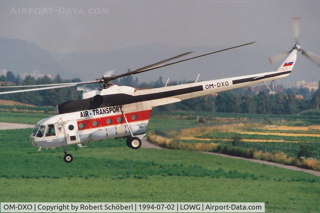 OM-DXO, Mil Mi-8T C/N 10825, Air Transport Europe OM-DXO @ LOWG