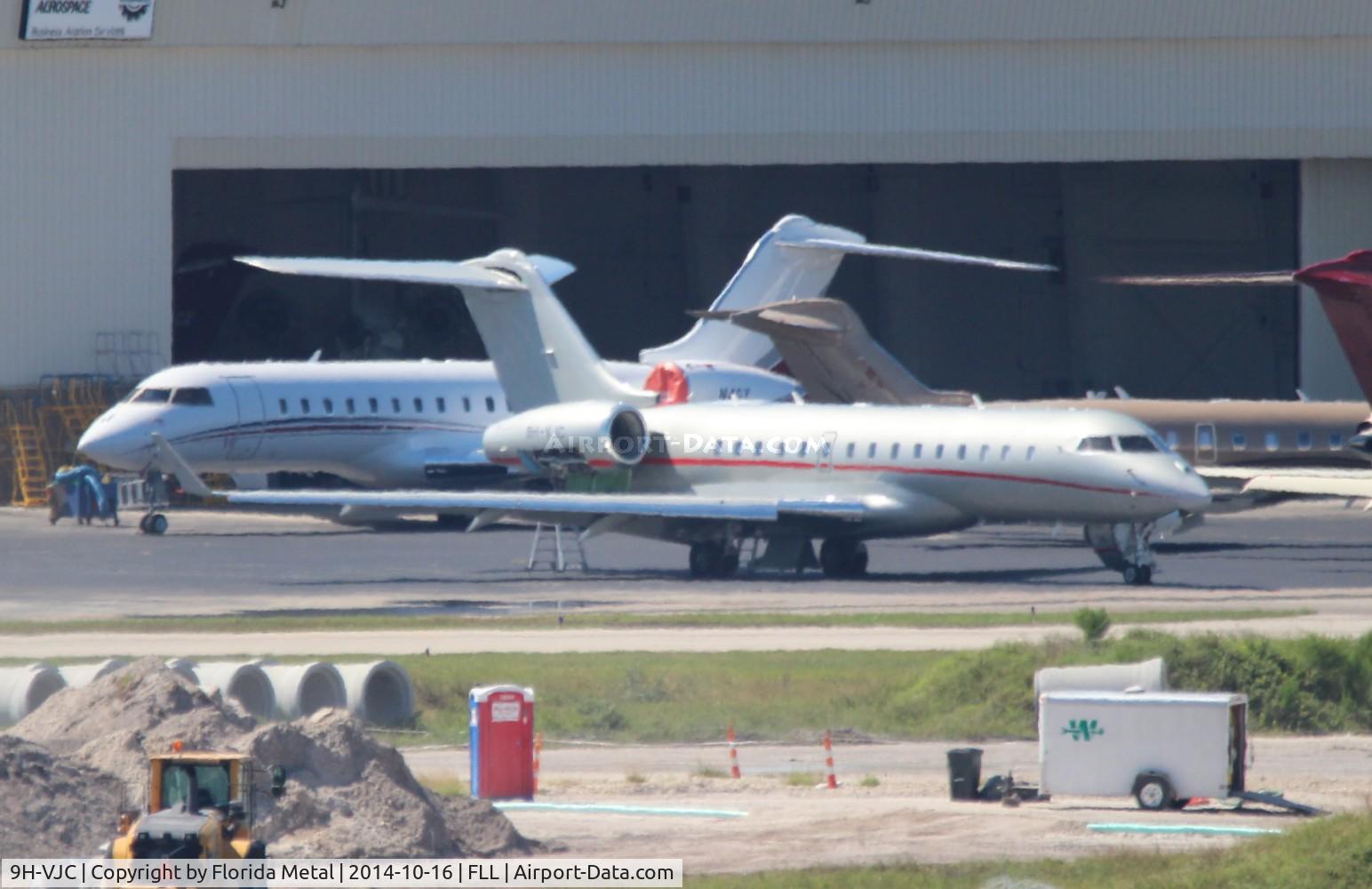 9H-VJC, 2011 Bombardier BD-700-1A10 Global Express C/N 9448, Vista Jet