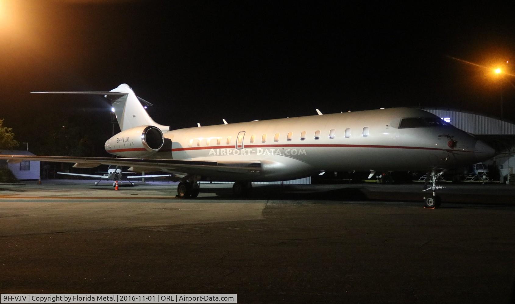 9H-VJV, 2015 Bombardier BD-700-1A10 Global Express 6000 C/N 9725, Vista Jet