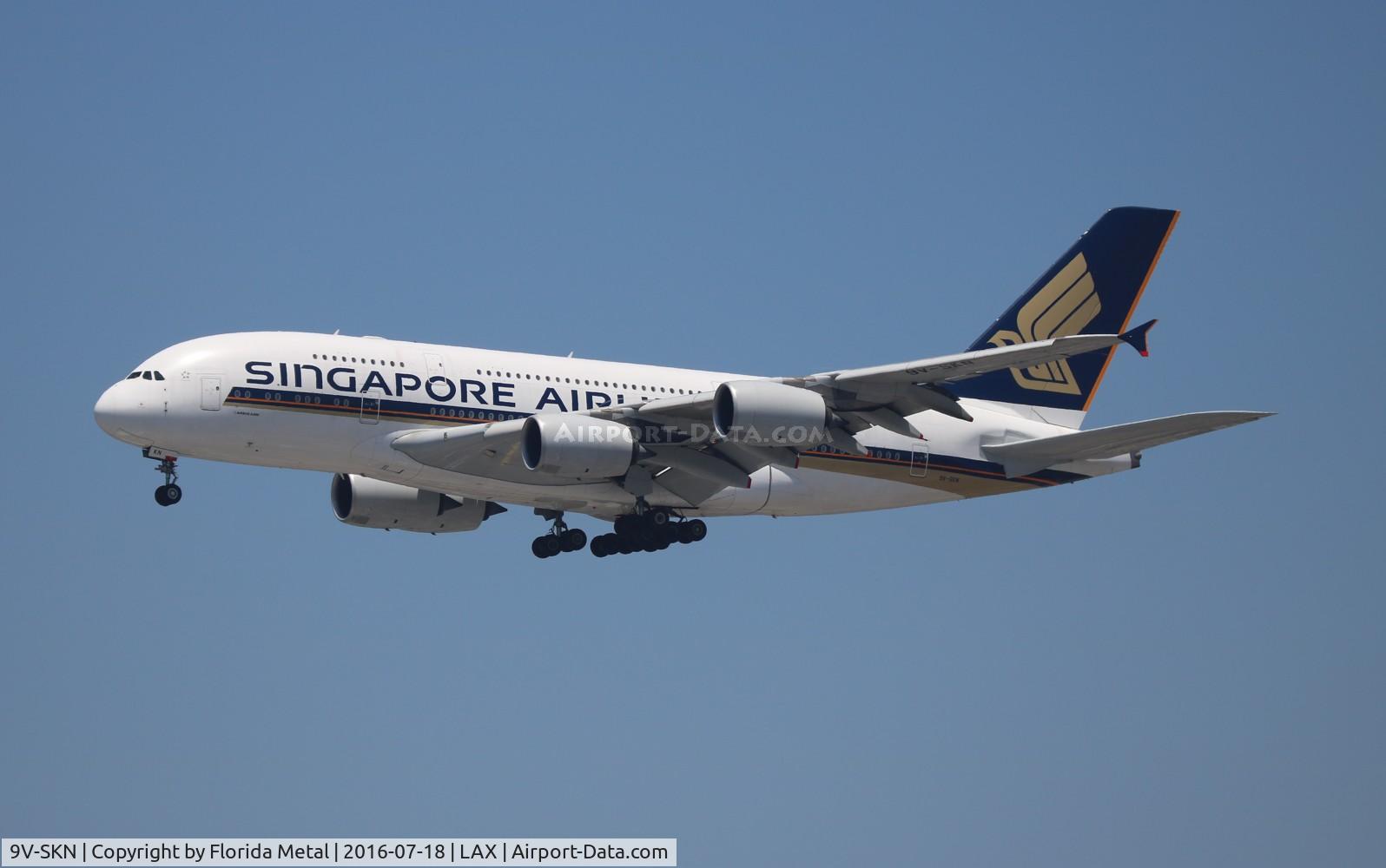 9V-SKN, 2011 Airbus A380-841 C/N 071, Singapore