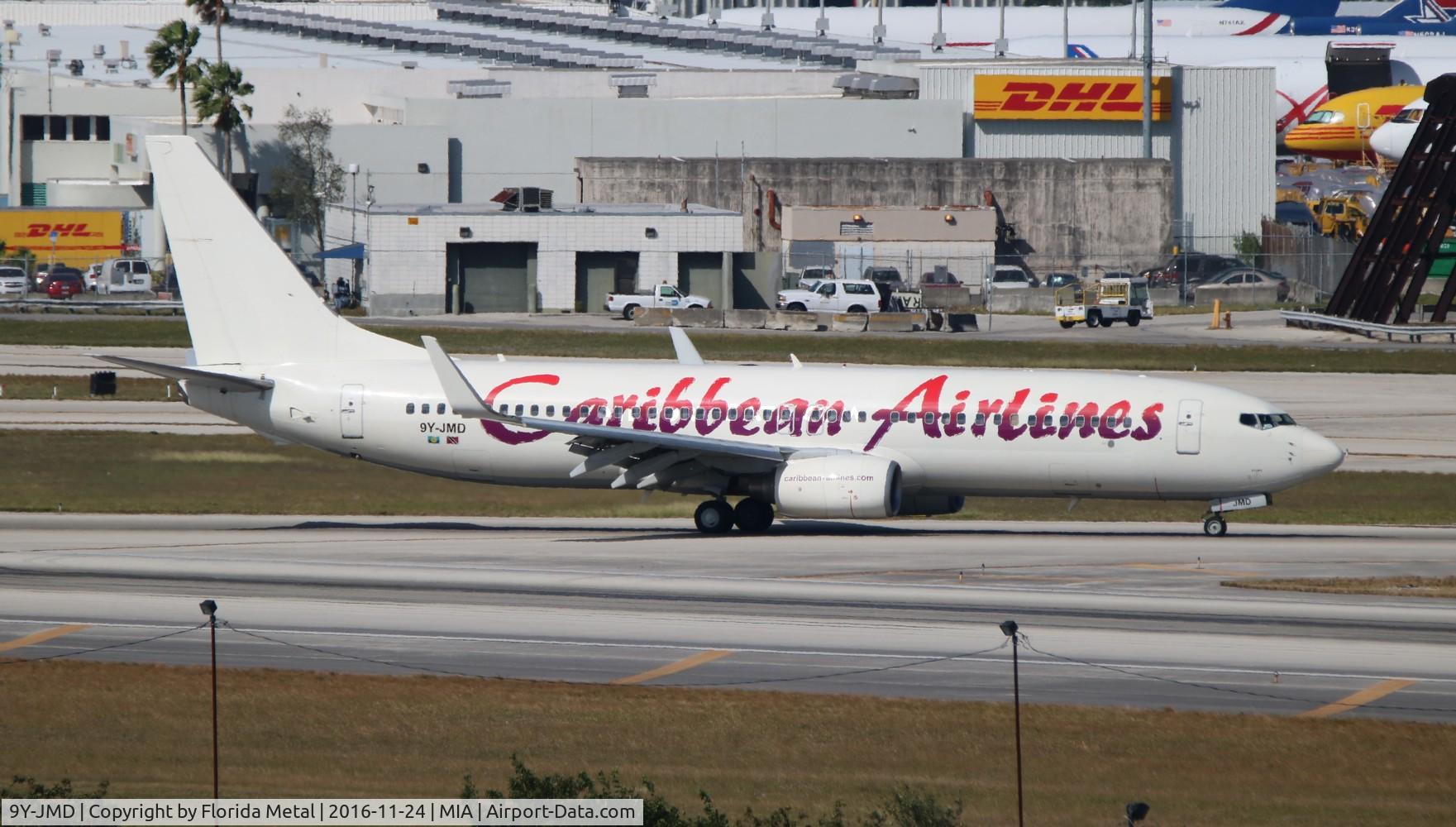 9Y-JMD, 2007 Boeing 737-8Q8 C/N 30720, Caribbean