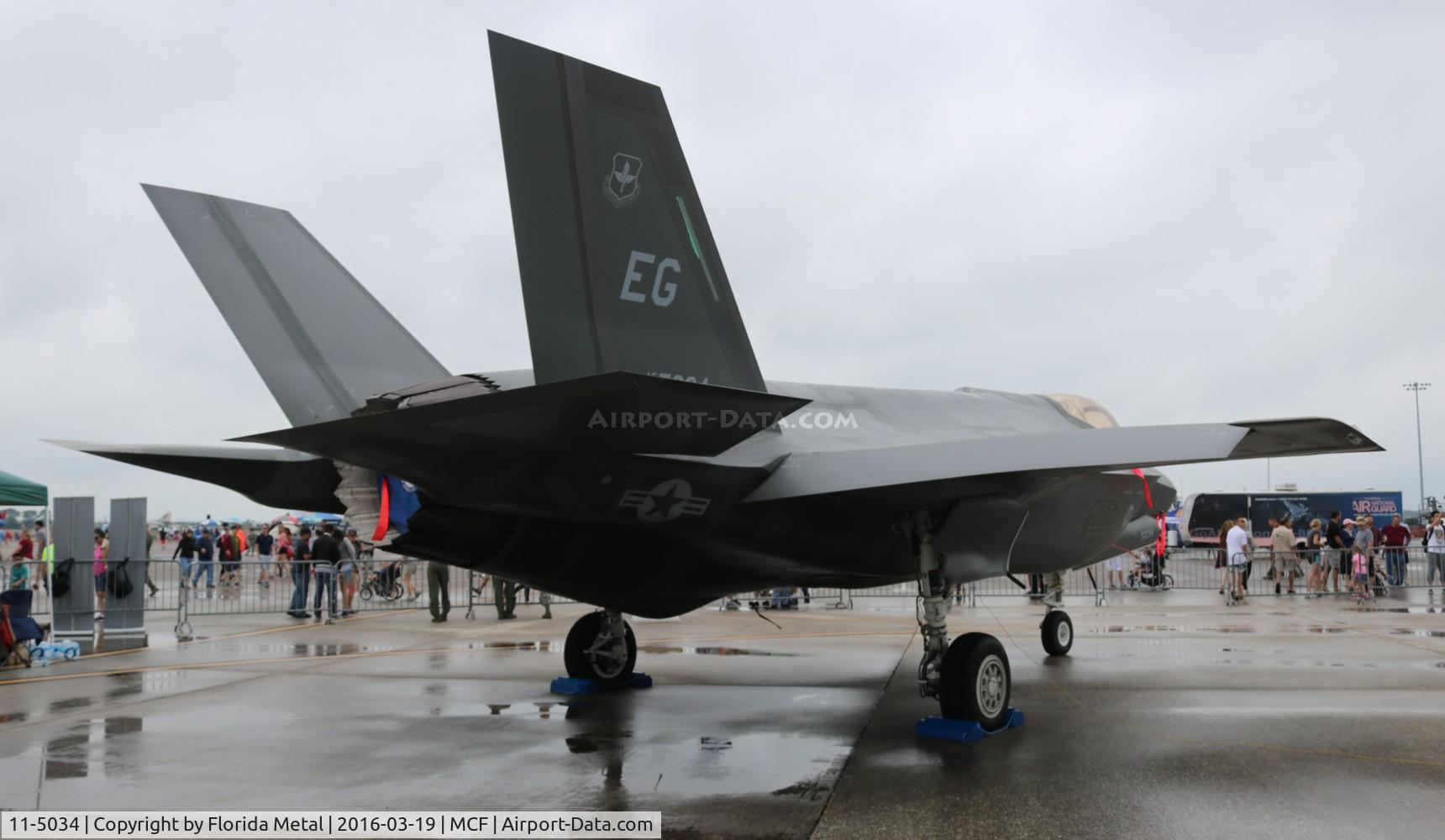 11-5034, 2014 Lockheed Martin F-35A Lightning II C/N AF-45, F-35A
