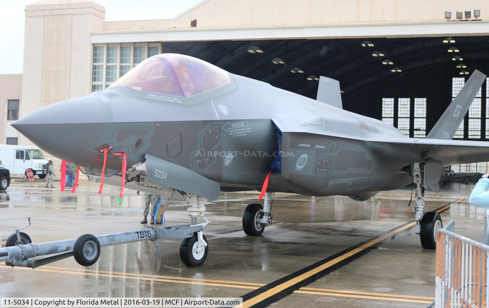 11-5034, 2014 Lockheed Martin F-35A Lightning II C/N AF-45, F-35A
