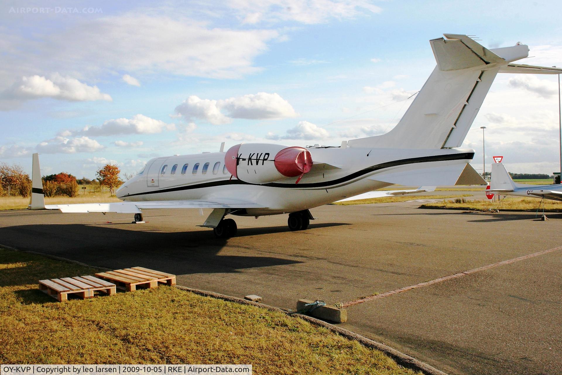 OY-KVP, 2005 Learjet 40 C/N 45-2064, Roskilde 5.10.2009