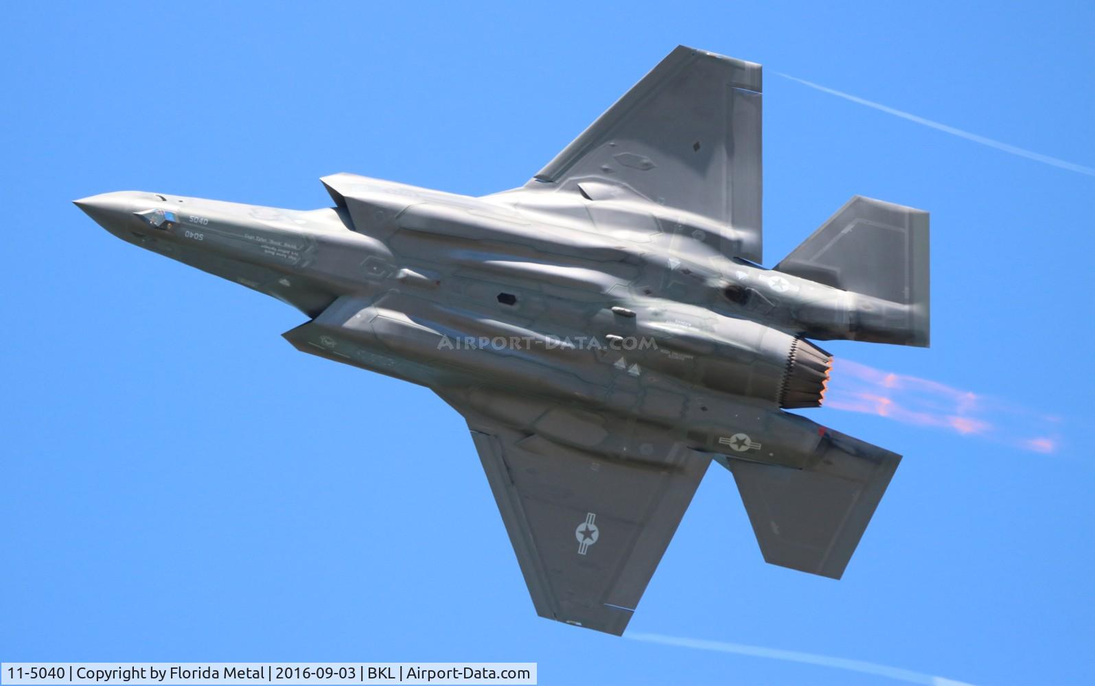 11-5040, 2011 Lockheed Martin F-35A Lightning II C/N AF-51, F-35A