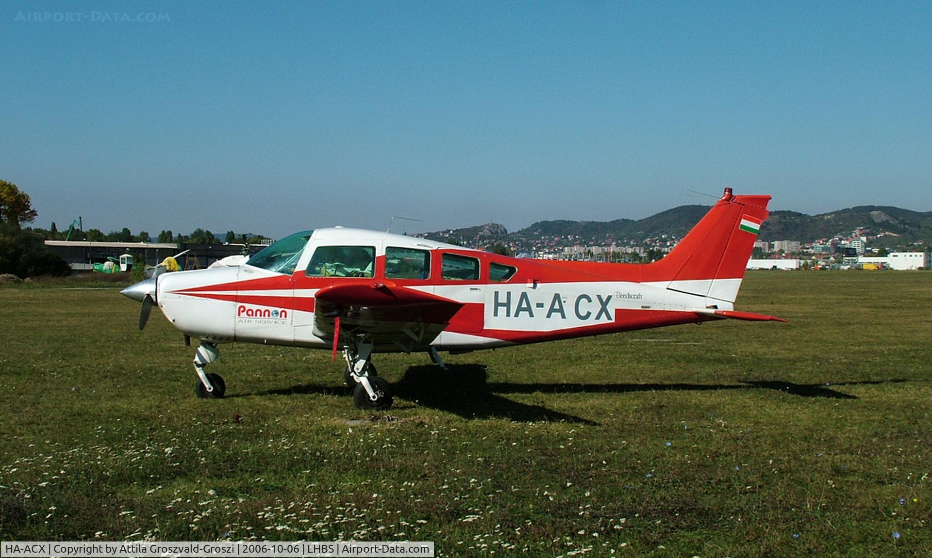 HA-ACX, 1974 Beech B24R Sierra Sierra C/N MC-237, Budaörs Airport, Hungary