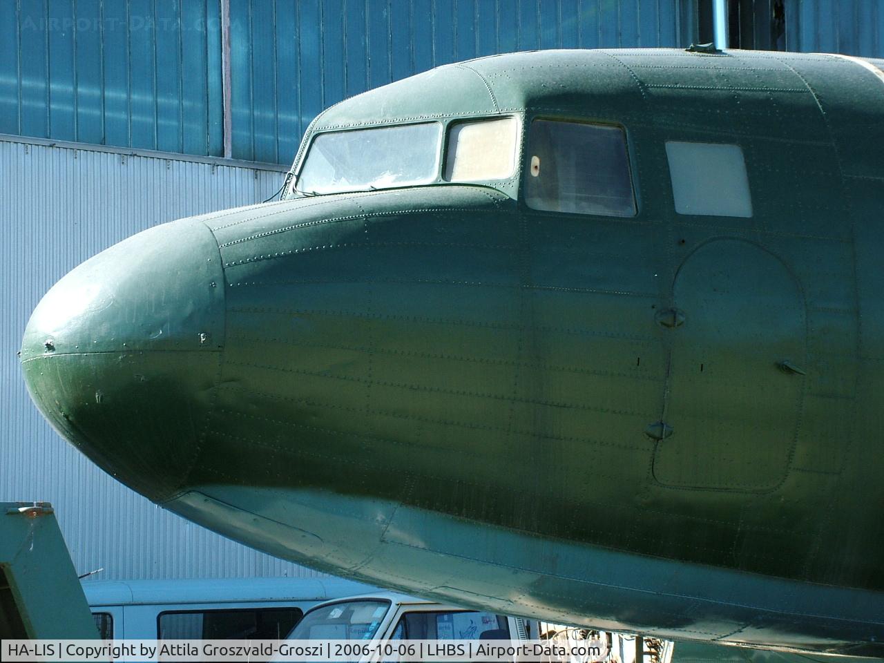 HA-LIS, 1952 Lisunov Li-2T Cab C/N 23441301, Budaörs Airport, Hungary