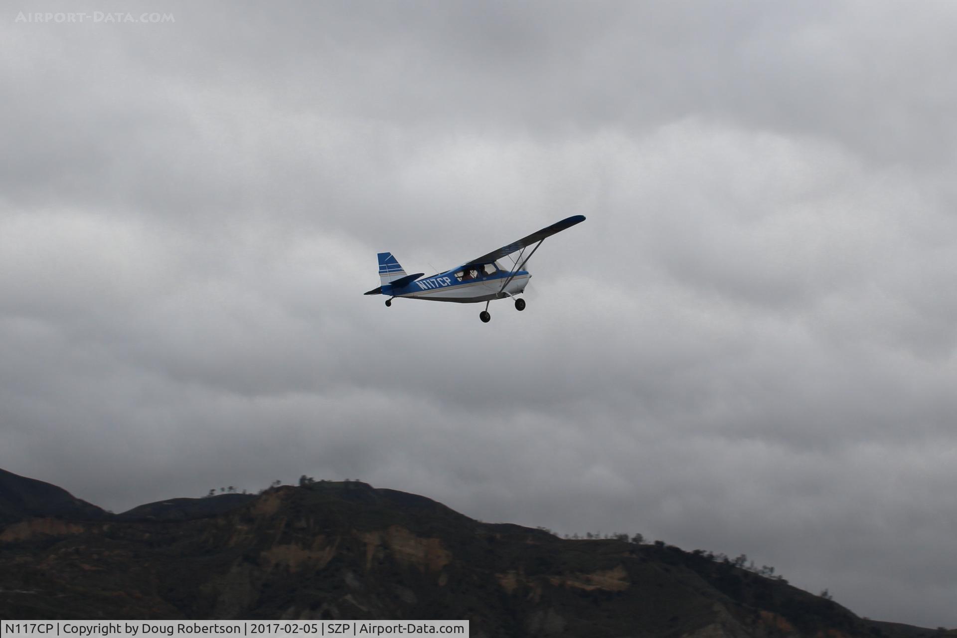 N117CP, American Champion 7GCBC Citabria C/N 1275-99, 1999 American Champion 7GCBC CITABRIA, Lycoming O-320 150 Hp, takeoff climb Rwy 22