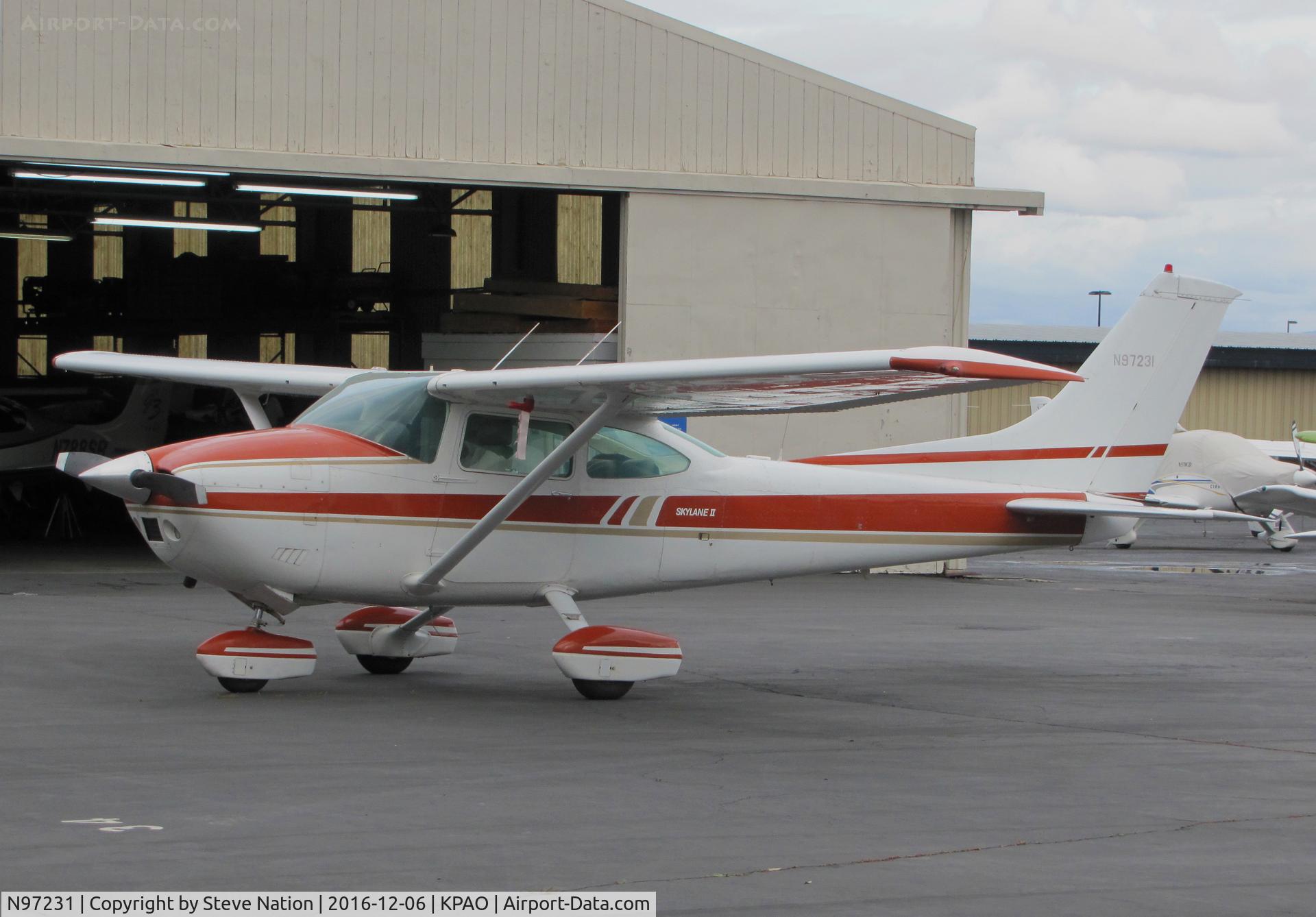 N97231, 1979 Cessna 182Q Skylane C/N 18267025, Locally-based 1979 Cessna 182Q Skylane II @ Palo Alto Airport, CA