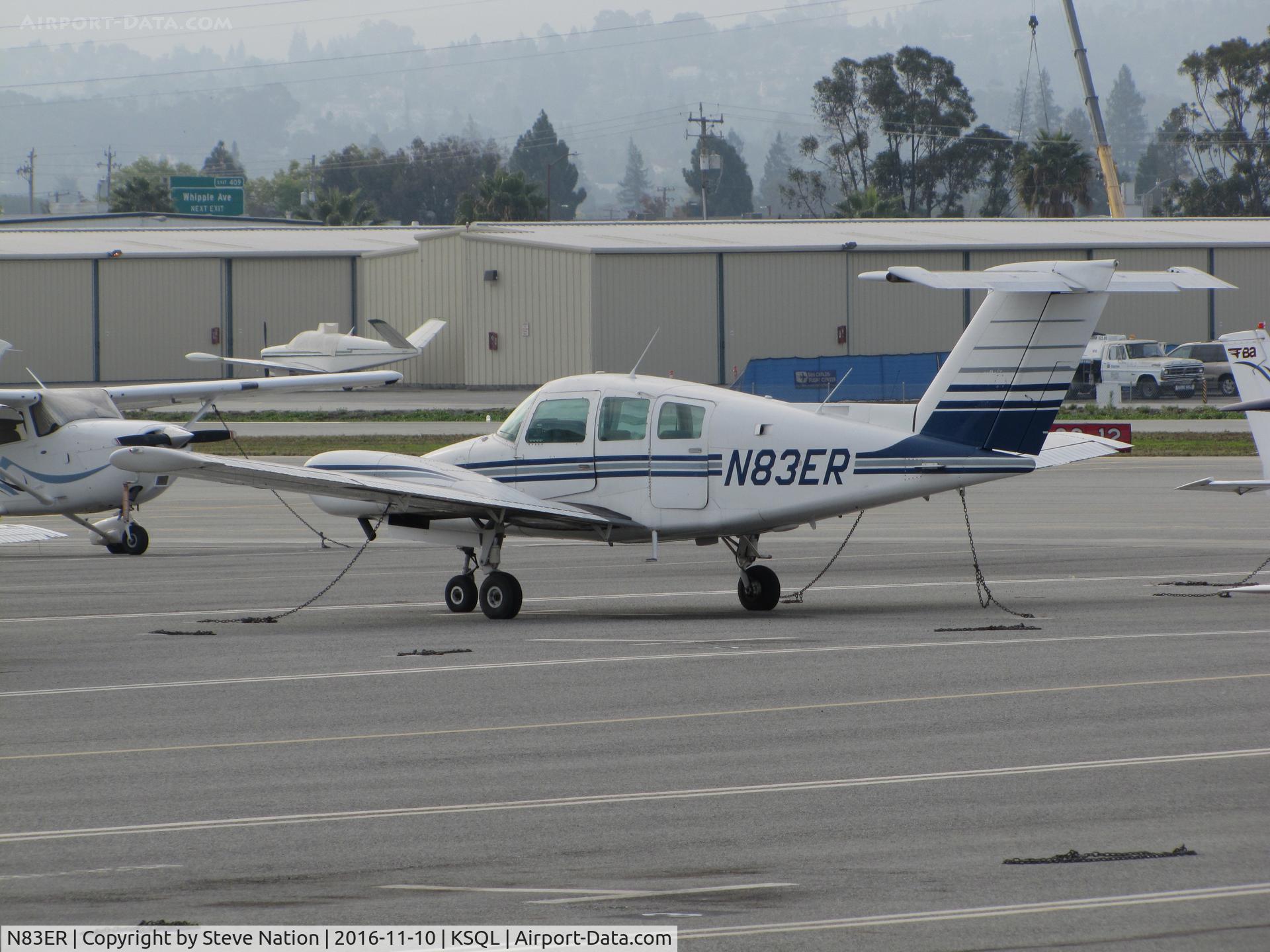 N83ER, 1979 Beech 76 Duchess C/N ME-201, Locally-based 1979 Beech 76 Duchess @ San Carlos Airport, CA