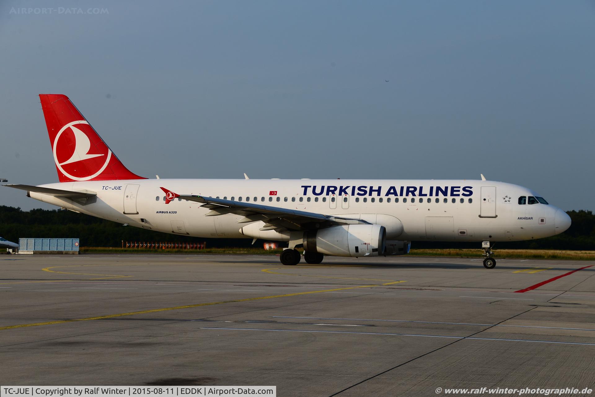 TC-JUE, 2003 Airbus A320-232 C/N 2156, Airbus A320-232 - TK THY THY Turkish Airlines 'Akhisar' - 2156 - TC-JUE - 11.08.2015 - CGN