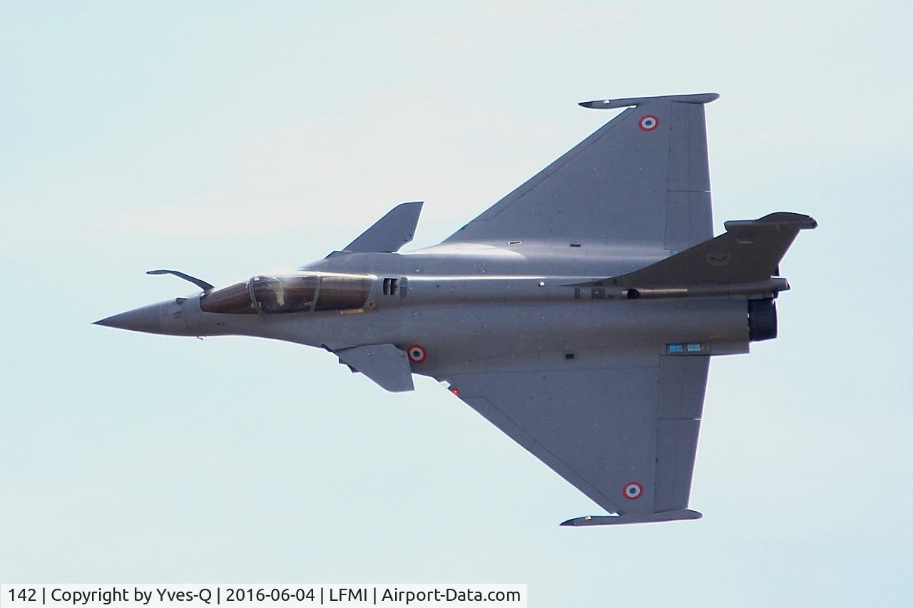 142, 2013 Dassault Rafale C C/N 142, Dassault Rafale C, On display, Istres-Le Tubé Air Base 125 (LFMI-QIE) open day 2016