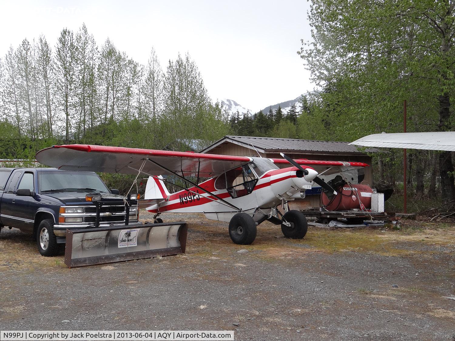 N99PJ, 1975 Piper PA-18-150 Super Cub C/N 18-7509141, N99PJ at Girdwood AK