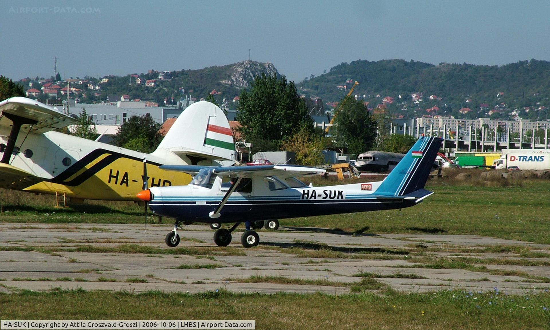 HA-SUK, 1980 Reims 152F C/N F152-1772, Budaörs Airport, Hungary