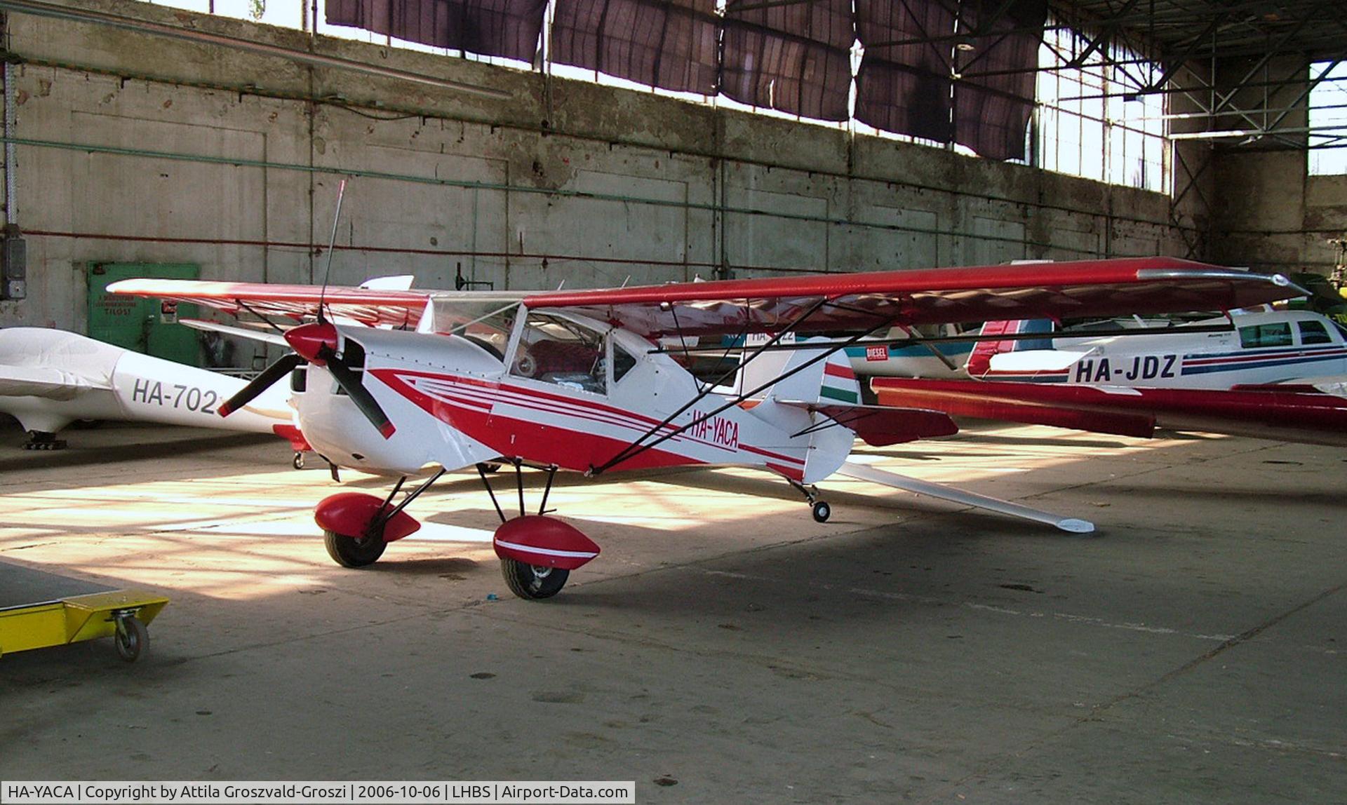 HA-YACA, Light Aero Avid Flyer Mark IV C/N 1166D, Budaörs Airport, Hungary