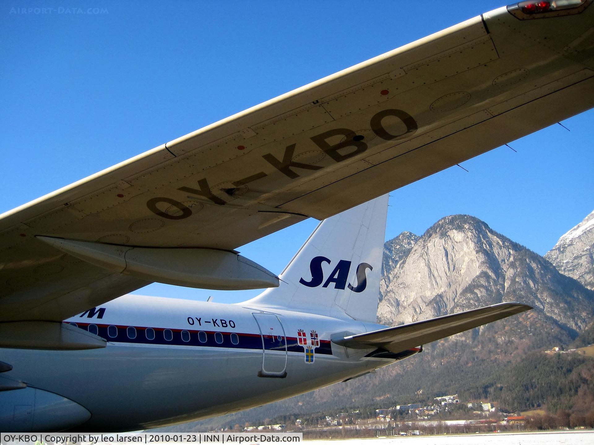 OY-KBO, 2006 Airbus A319-131 C/N 2850, Innsbruck 23.1.2010