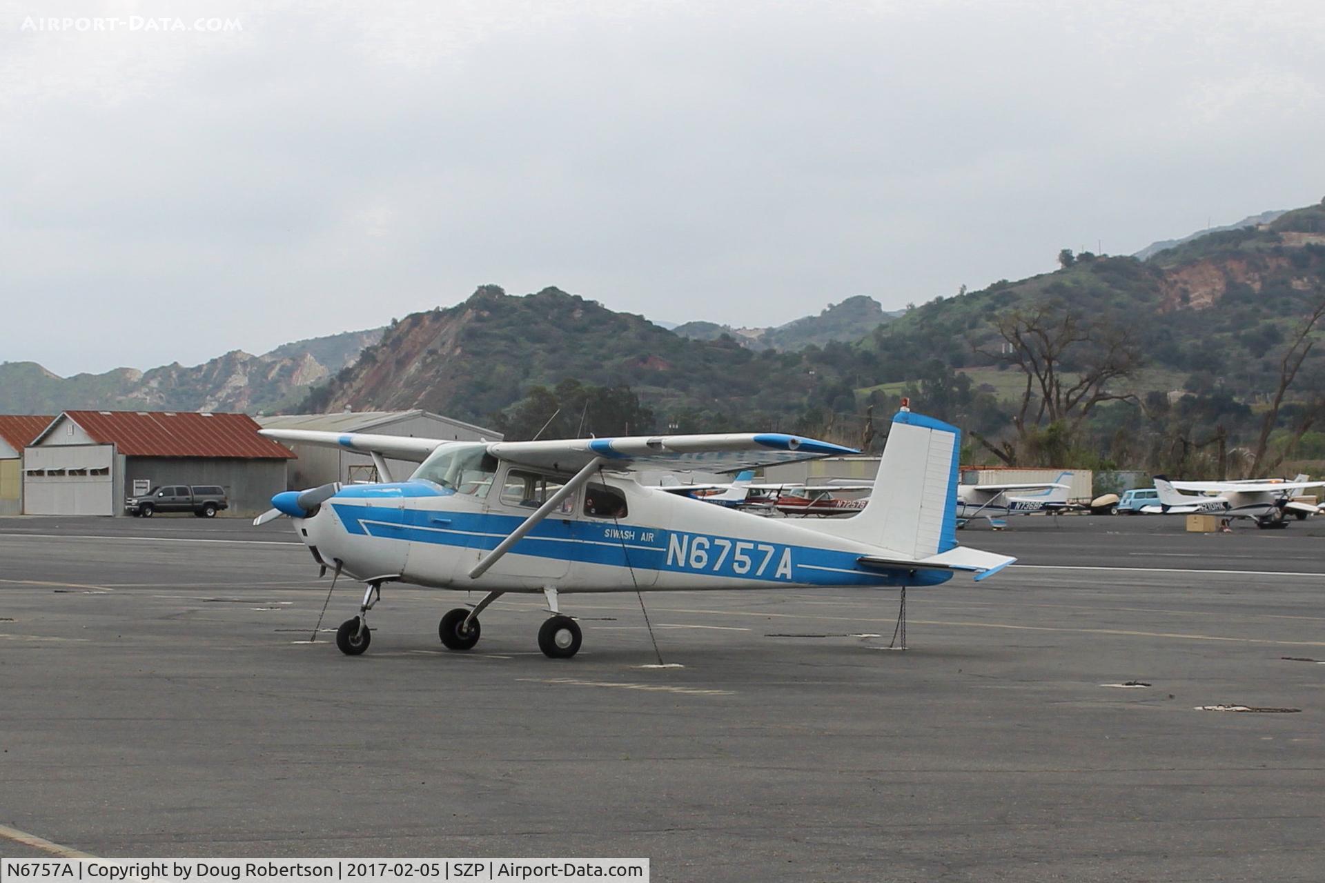 N6757A, 1956 Cessna 172 C/N 28857, 1956 Cessna 172, Continental O-300 145 Hp 6 cylinder, First year of production-not a Skyhawk.