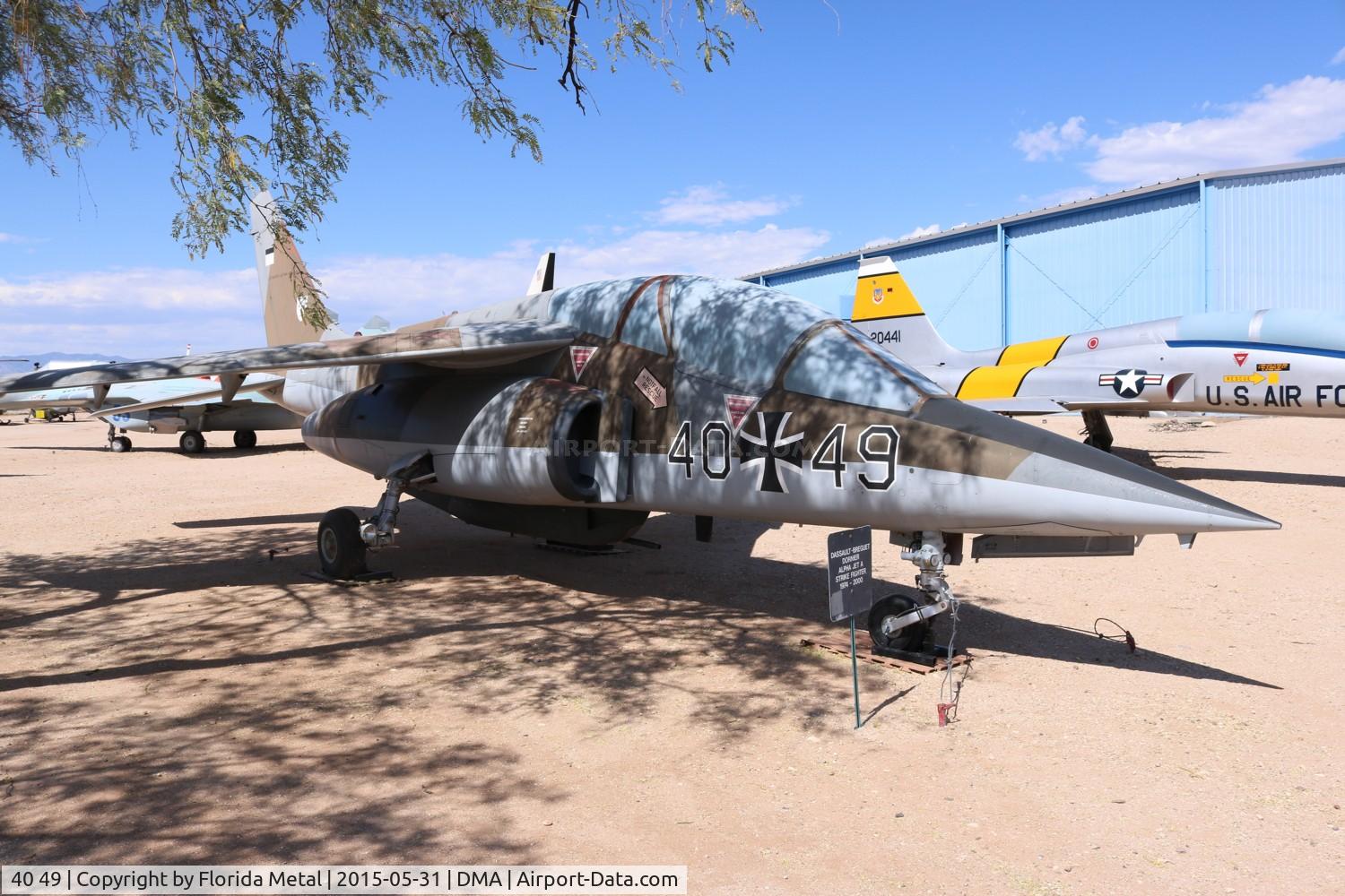 40 49, 1978 Dassault-Dornier Alpha Jet A C/N 0049, Alpha Jet A