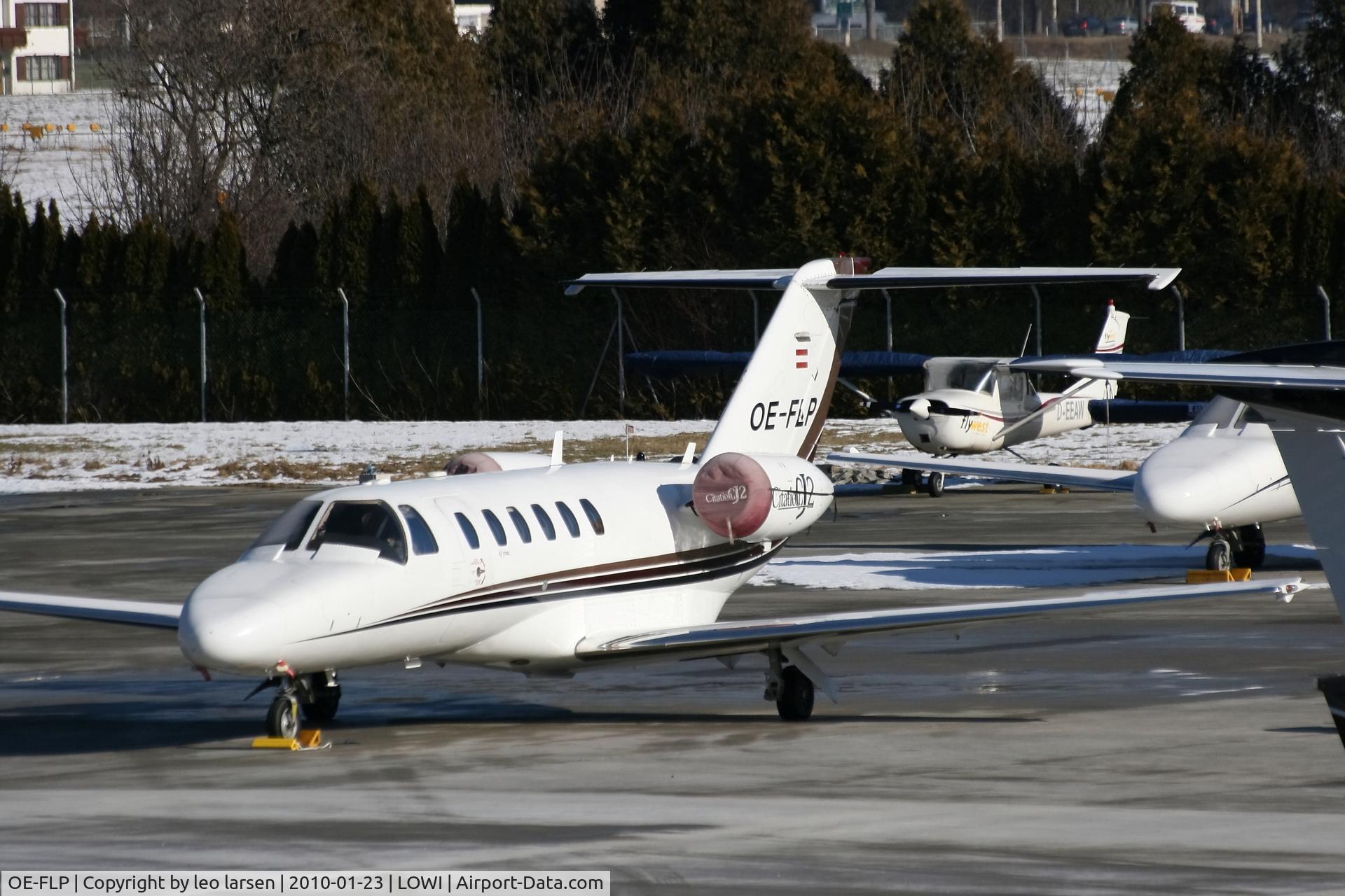 OE-FLP, 2000 Cessna 525A CitationJet CJ2 C/N 525A0011, Innsbruck 23.1.2010