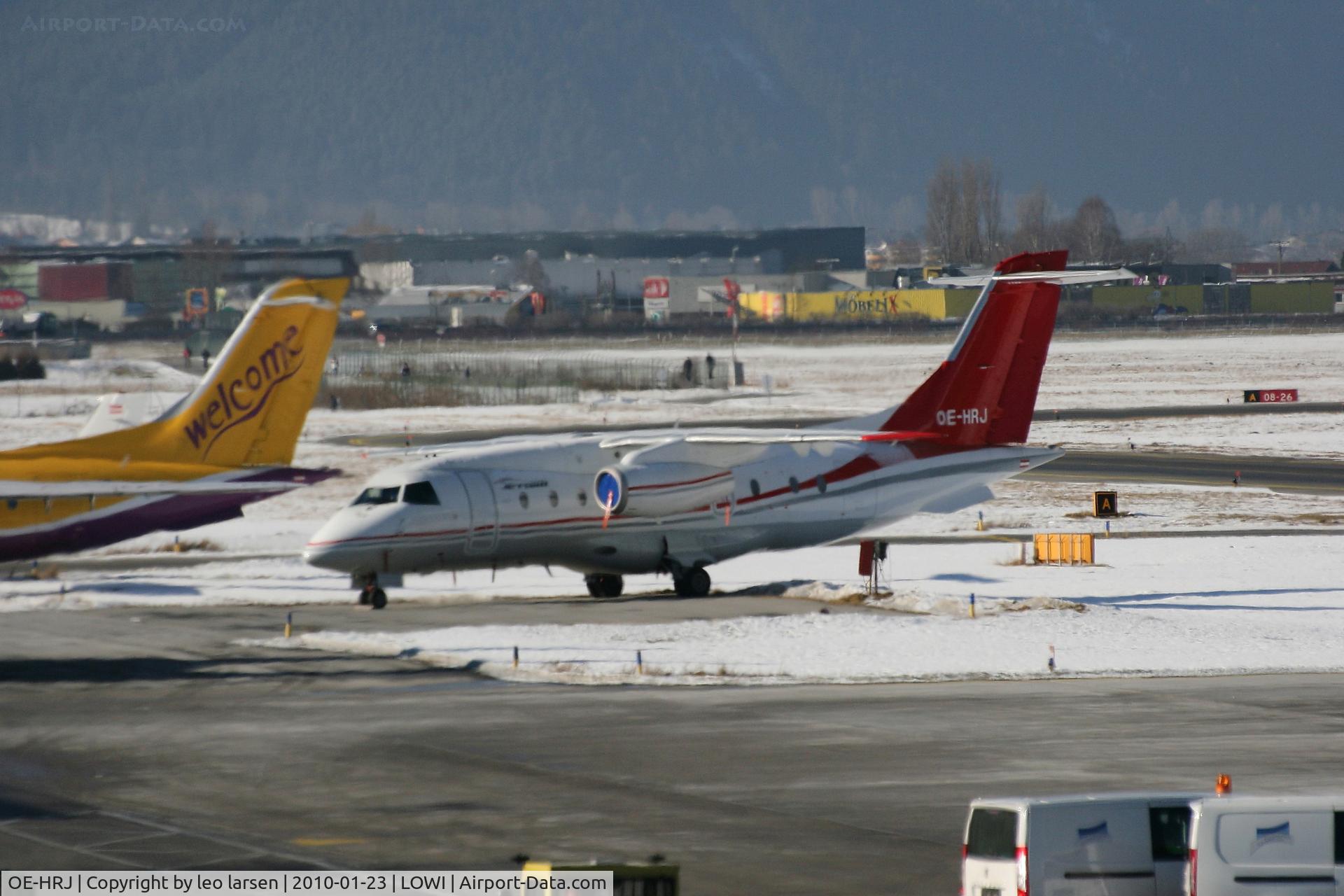 OE-HRJ, 2002 Fairchild Dornier Do328-310JET C/N 3206, Innsbruck 23.1.2010