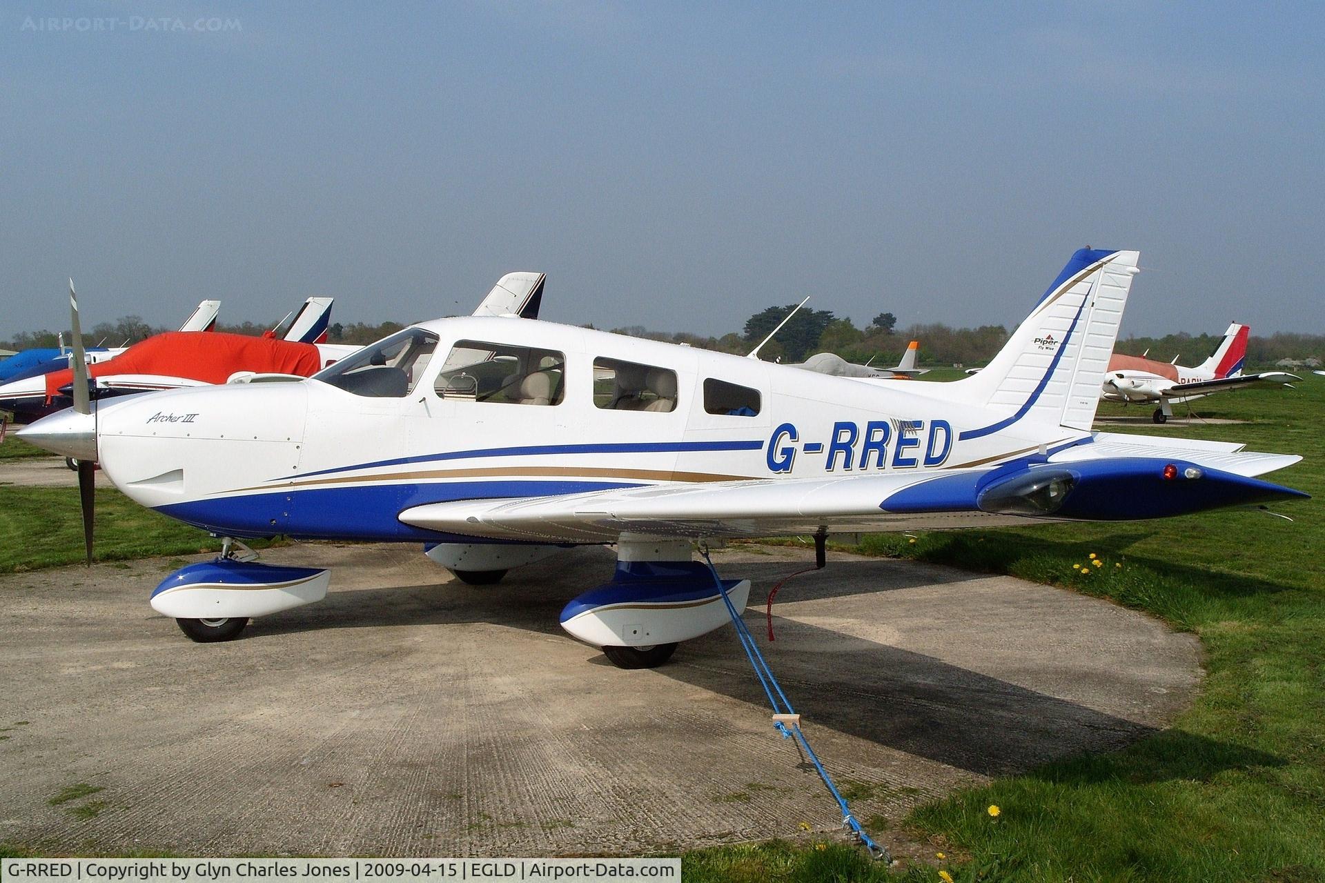 G-RRED, 2008 Piper PA-28-181 Cherokee Archer III C/N 2843673, With thanks to Denham control tower who granted me authority to take photographs on this part of the aerodrome. Previously N6048L.