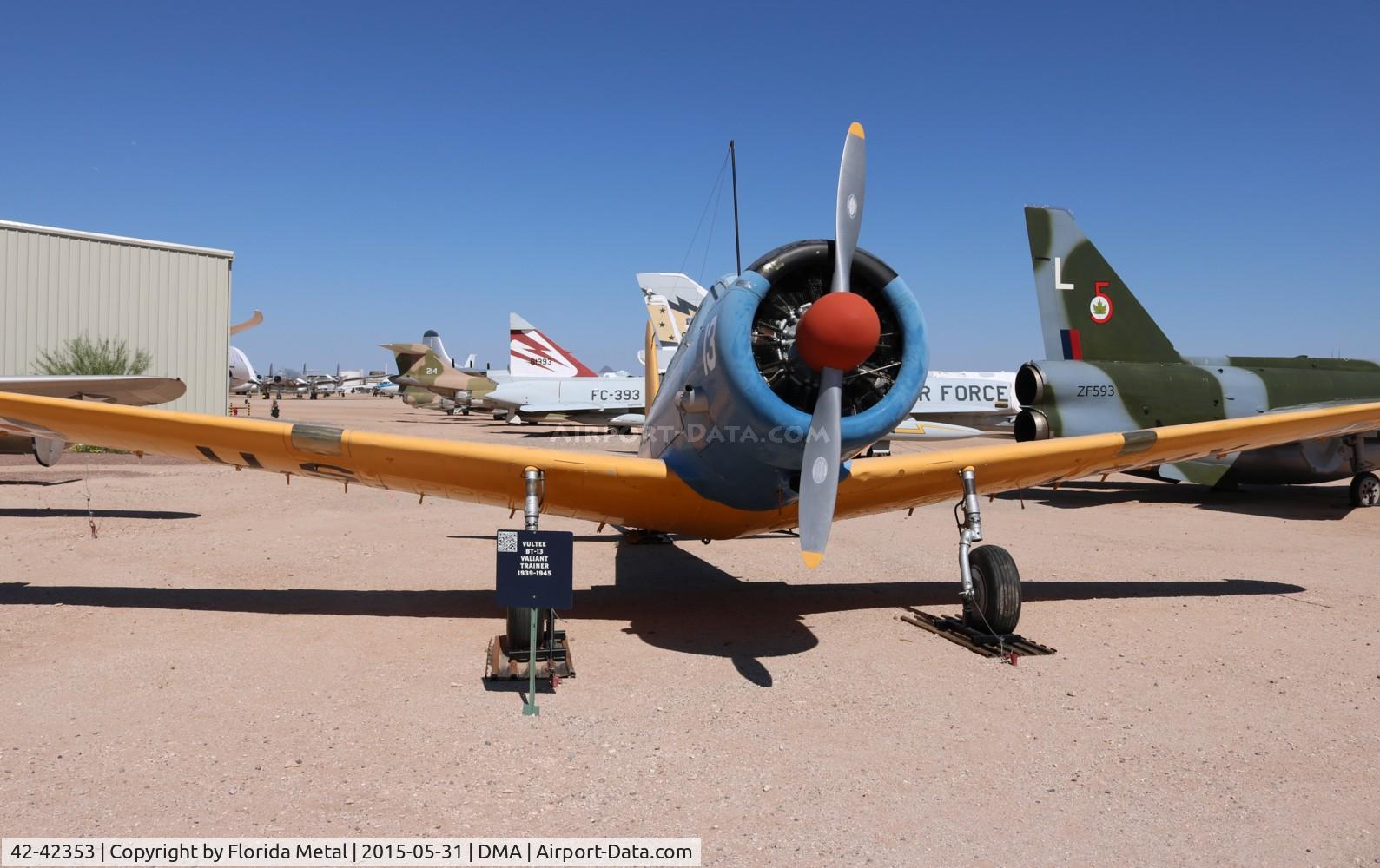 42-42353, 1943 Vultee BT-13A Valiant C/N 74-9103, BT-13A