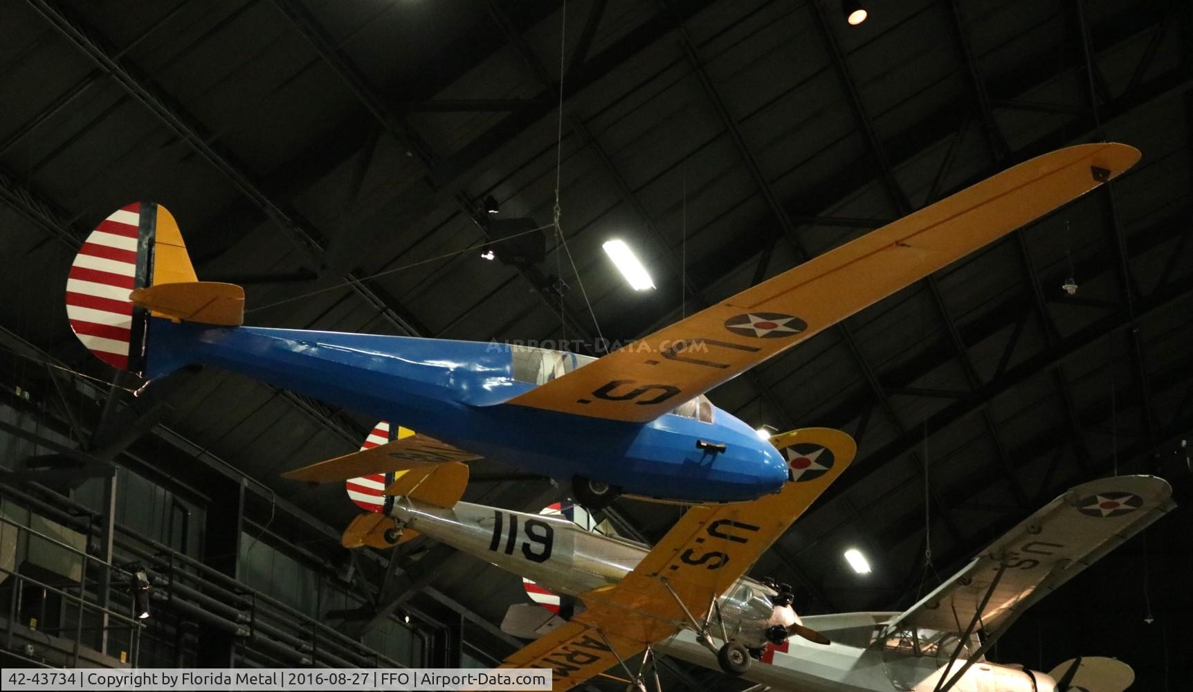 42-43734, 1942 Laister-Kauffman TG-4 C/N Not found 42-43734, TG-4 Glider