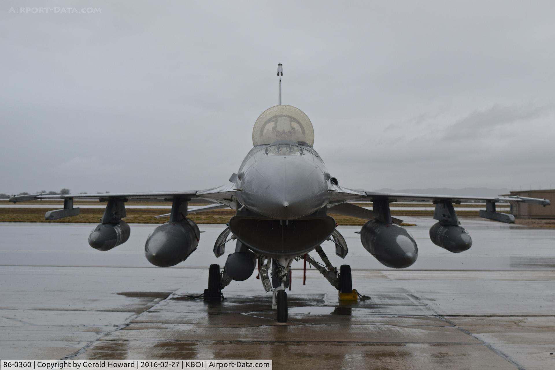 86-0360, 1986 General Dynamics F-16C Fighting Falcon C/N 5C-466, 120th Fighter Sq. “Mile High Militia”, 140th Wing, Colorado Air National Guard