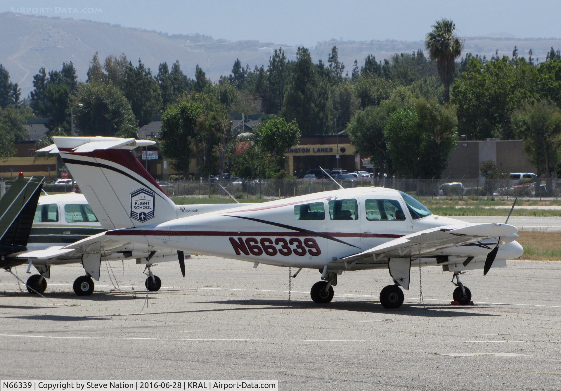 N66339, 1979 Beech 76 Duchess C/N ME-239, California Baptist University Flight School 1979 Beech 76 Duchess @ Riverside MAP, CA home base