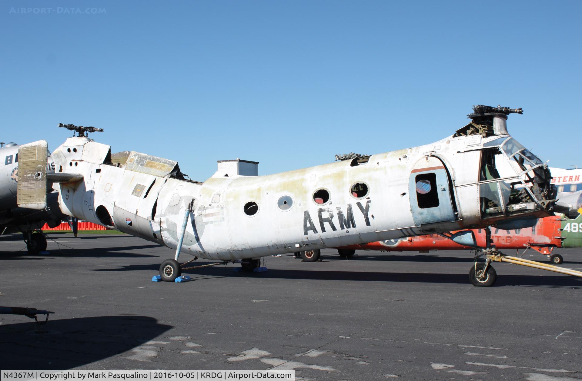 N4367M, 1953 Vertol H-21B Work Horse C/N B.117, Vertol H-21B