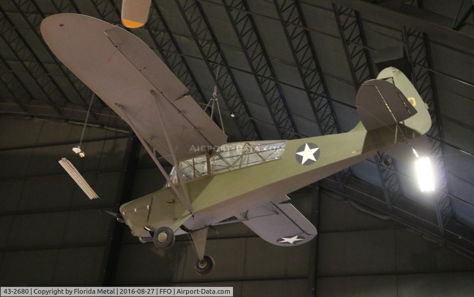 43-2680, 1943 Interstate L-6 Grasshopper C/N 123, L-6 Grasshopper